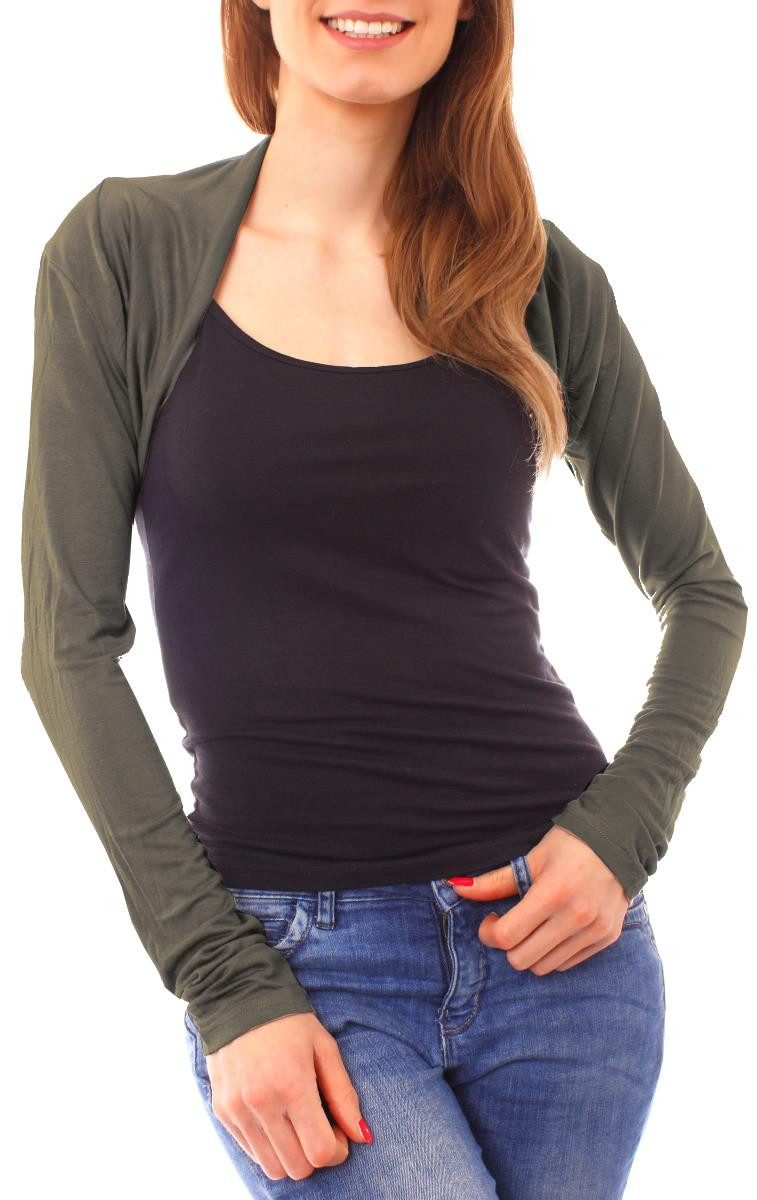 Muse Bolero Jersey Bolero Jäckchen Langarm günstig online kaufen