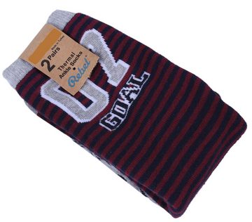 Sarcia.eu Haussocken Socken warm, lang - Fußball - 2 Paar 23/26 EU