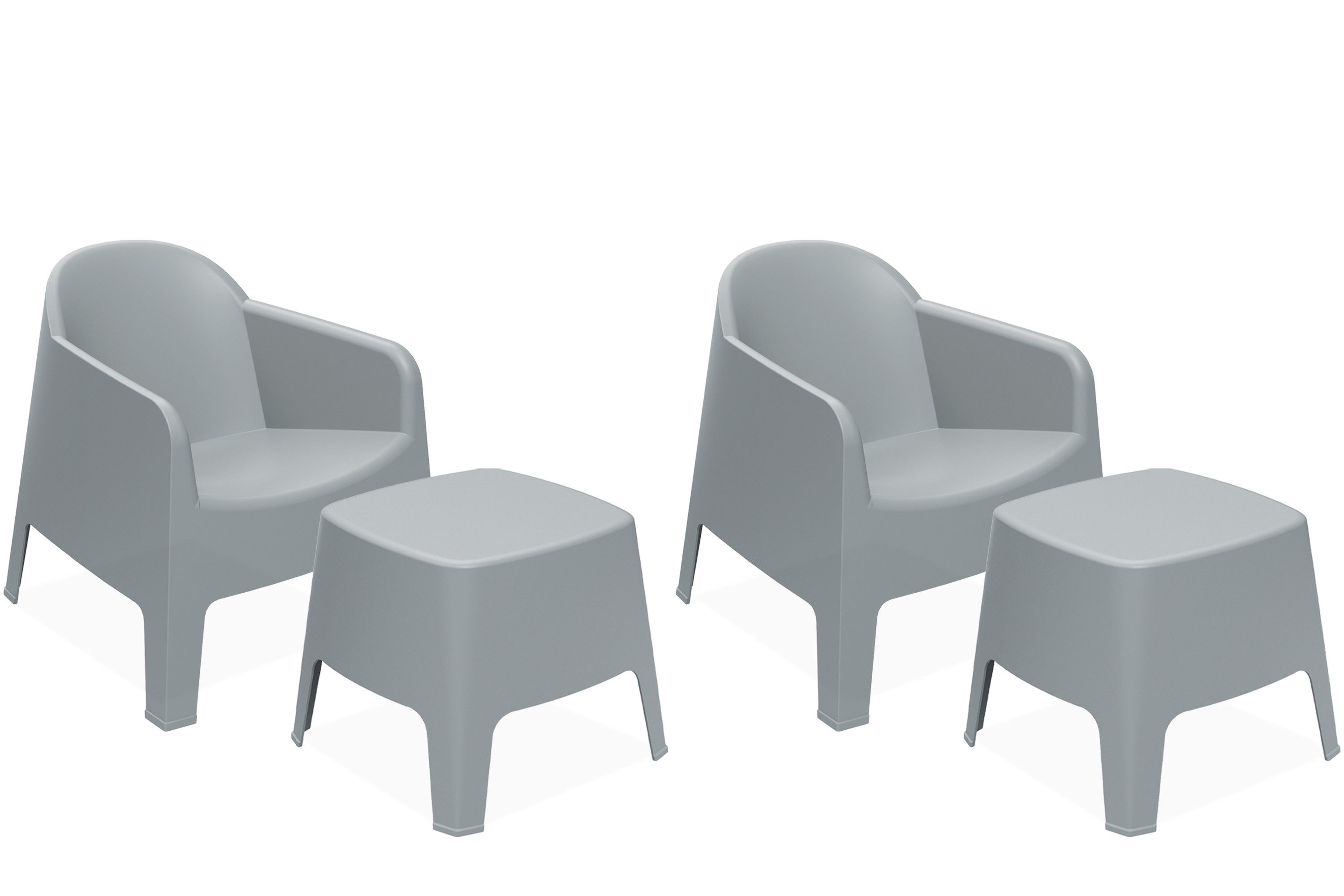 Gartenlounge-Set MALUS Gartenmöbel-Set, Balkonset, modern und minimalistisch