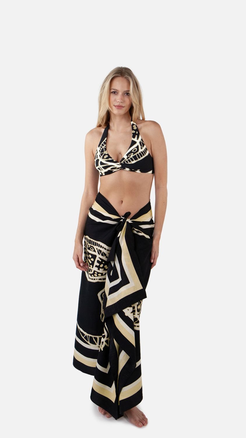 Barts Schal BARTS Sarong Wilek Schwarz günstig online kaufen