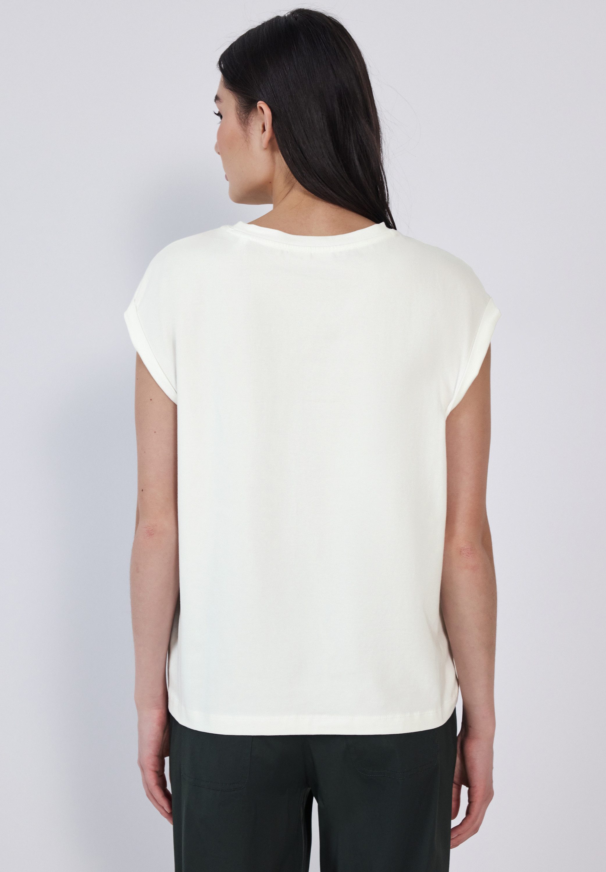 STREET ONE STUDIO T-Shirt mit leichten günstig online kaufen