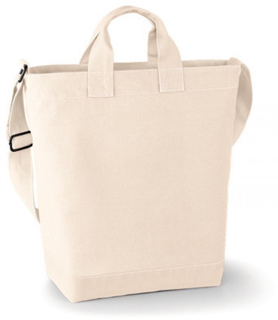 BagBase Umhängetasche Canvas Day Bag Umhängetasche, 38 x 40 x 14 cm