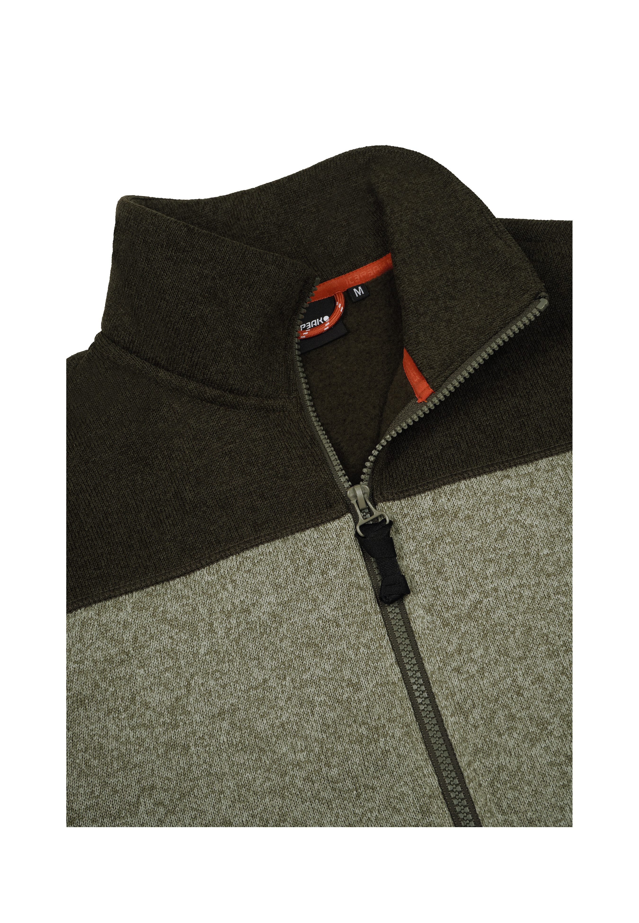 Icepeak Fleecejacke ICEPEAK ADRIAN aus Polyester, pflegeleicht, auch in großen Größen