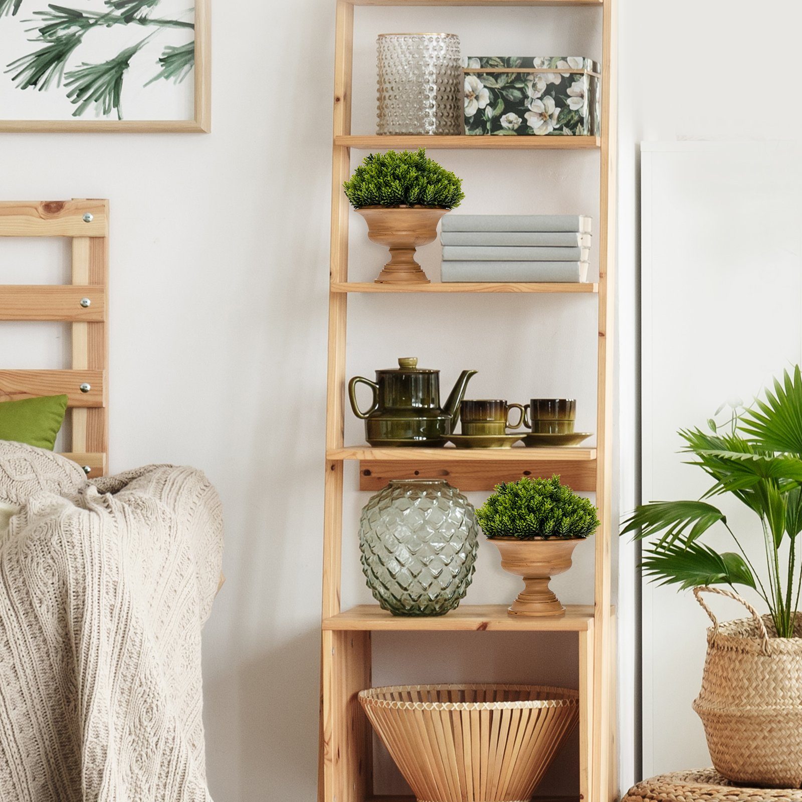 Kunstpflanze, COSTWAY, Höhe 30 cm, 4er günstig online kaufen