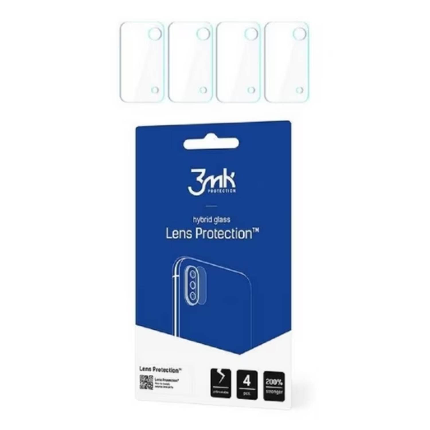 3MK Schutzfolie [ 4er Pack ] 3MK FlexibleGlass Lens kompatibel mit Samsung Galaxy Note