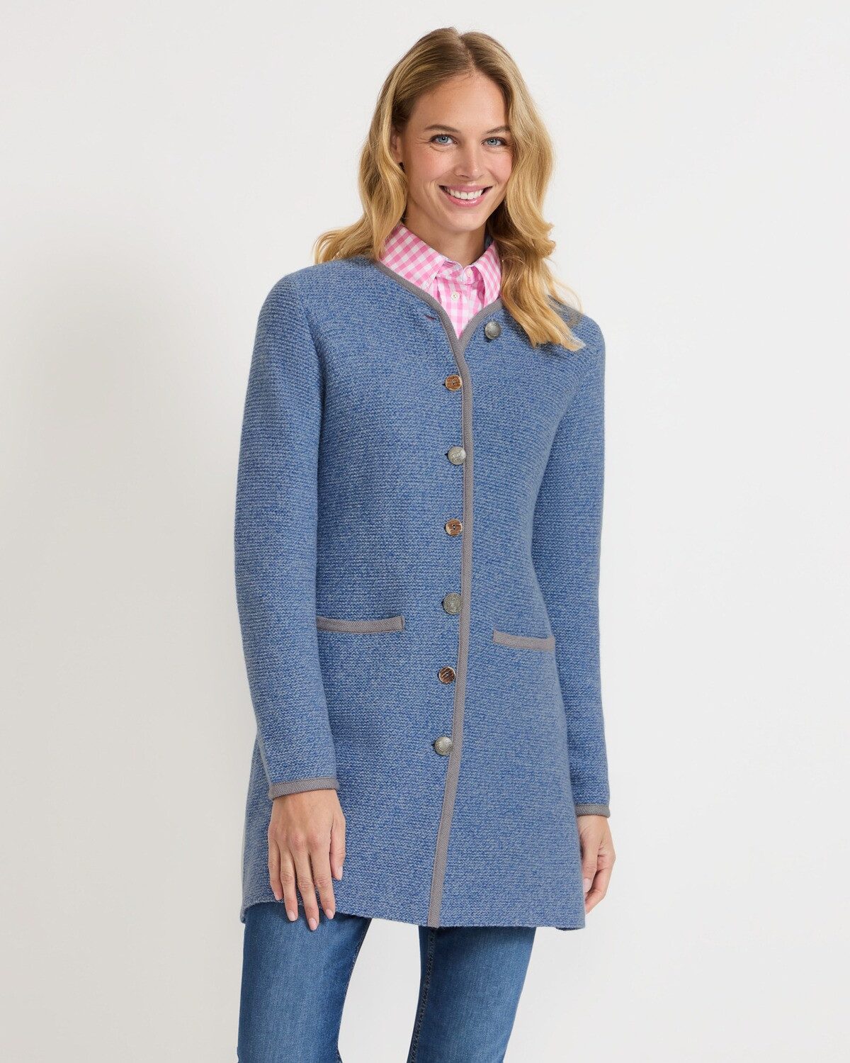 Reitmayer Strickjacke Lange Strickjacke