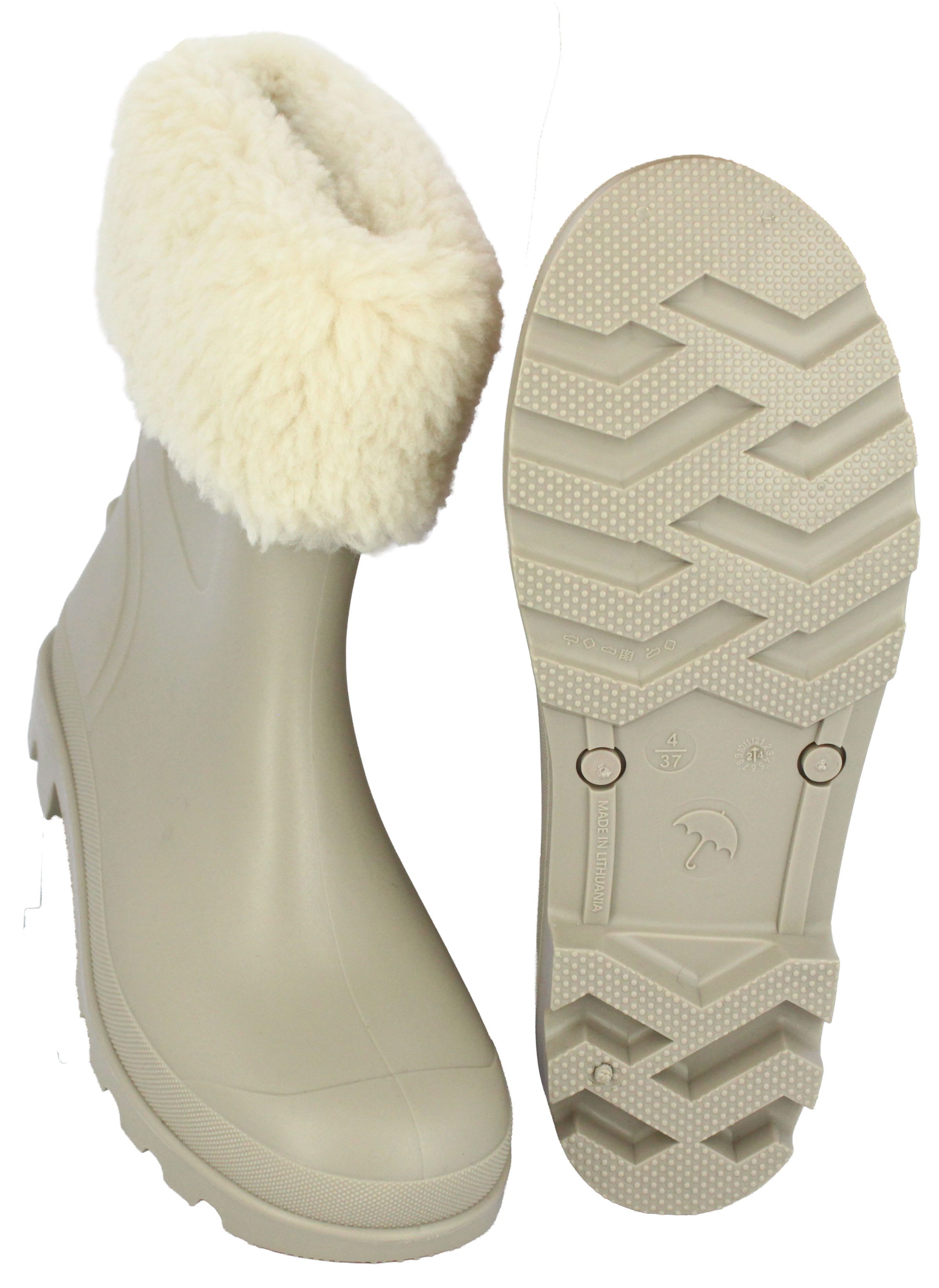 Beck Regenstiefel mit leichtem Warmfutter Big Fellow Plüsch Gummistiefel günstig online kaufen