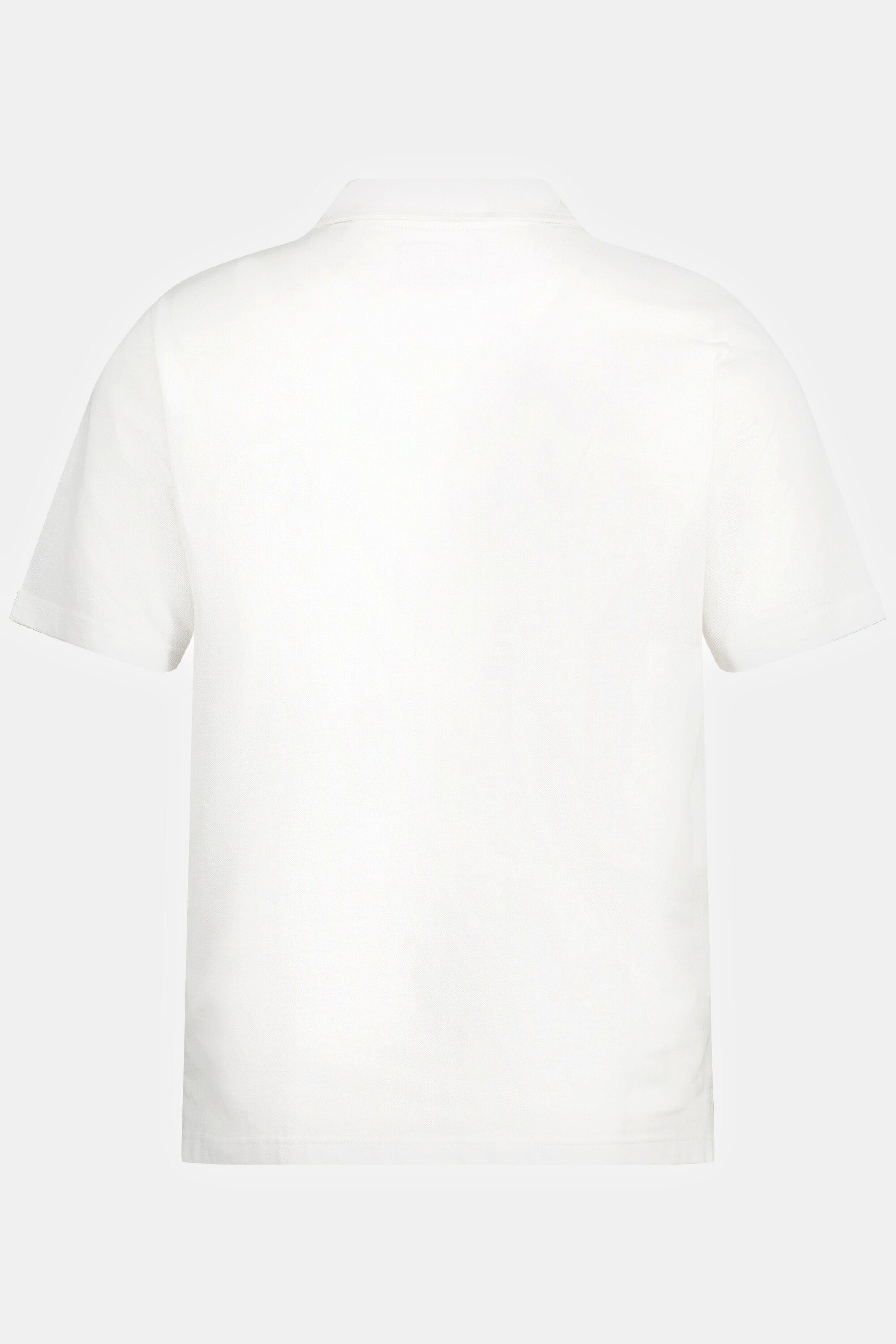 XL Poloshirt Halbarm bis Piqué Ringel Poloshirt STHUGE 8 STHUGE