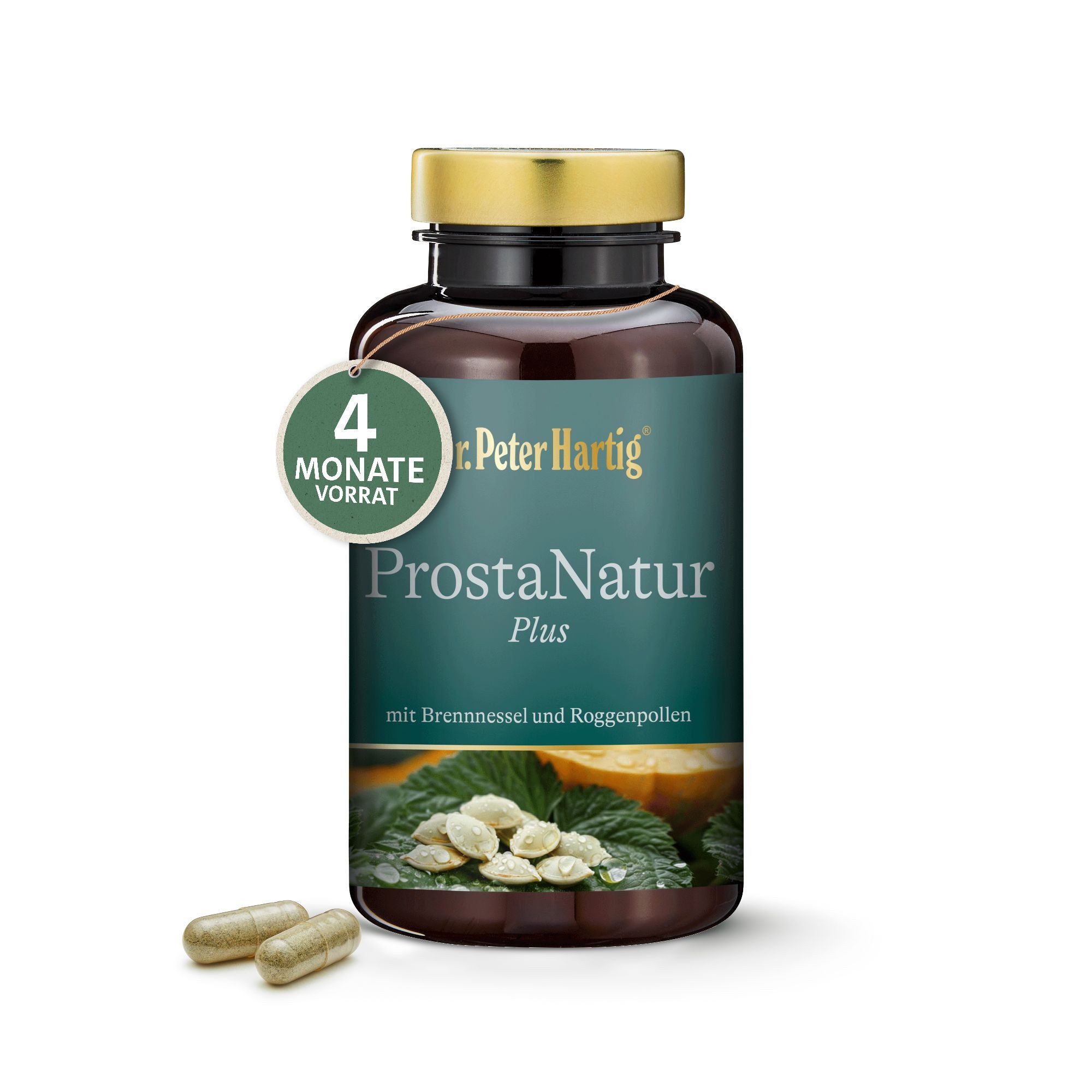 ProstaNatur Plus, unterstützt ihre Prostata, Zink, Selen, Vitamin E, Kapseln