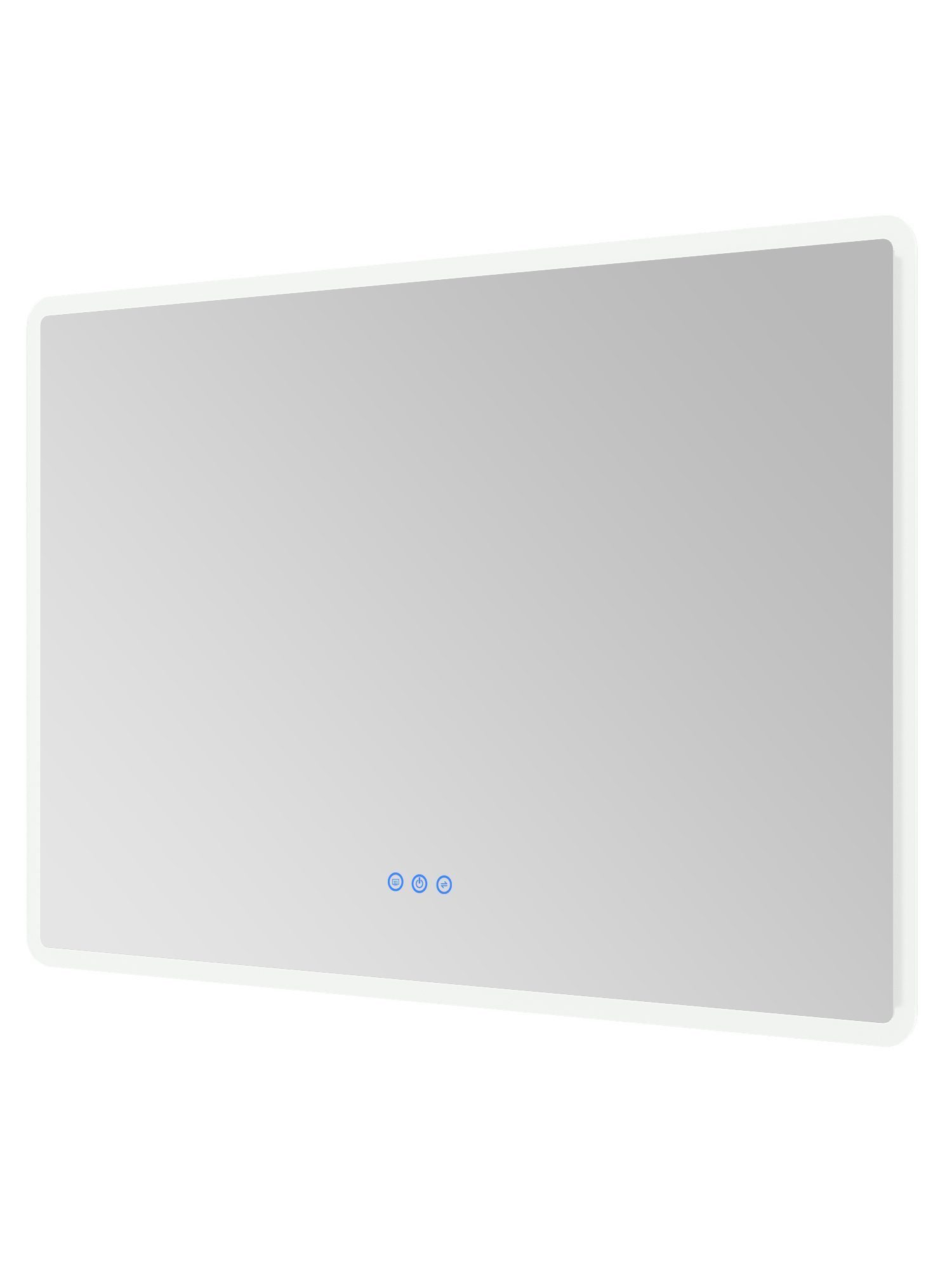 AQUALAVOS Badspiegel Badspiegel 100-160cm mit LED Beleuchtung Lichtspiegel Wandspiegel, Beschlagfrei, Kalt/Warm Licht, dimmbar, Helligkeit-Speicherfunktion – Bild 4 von 5