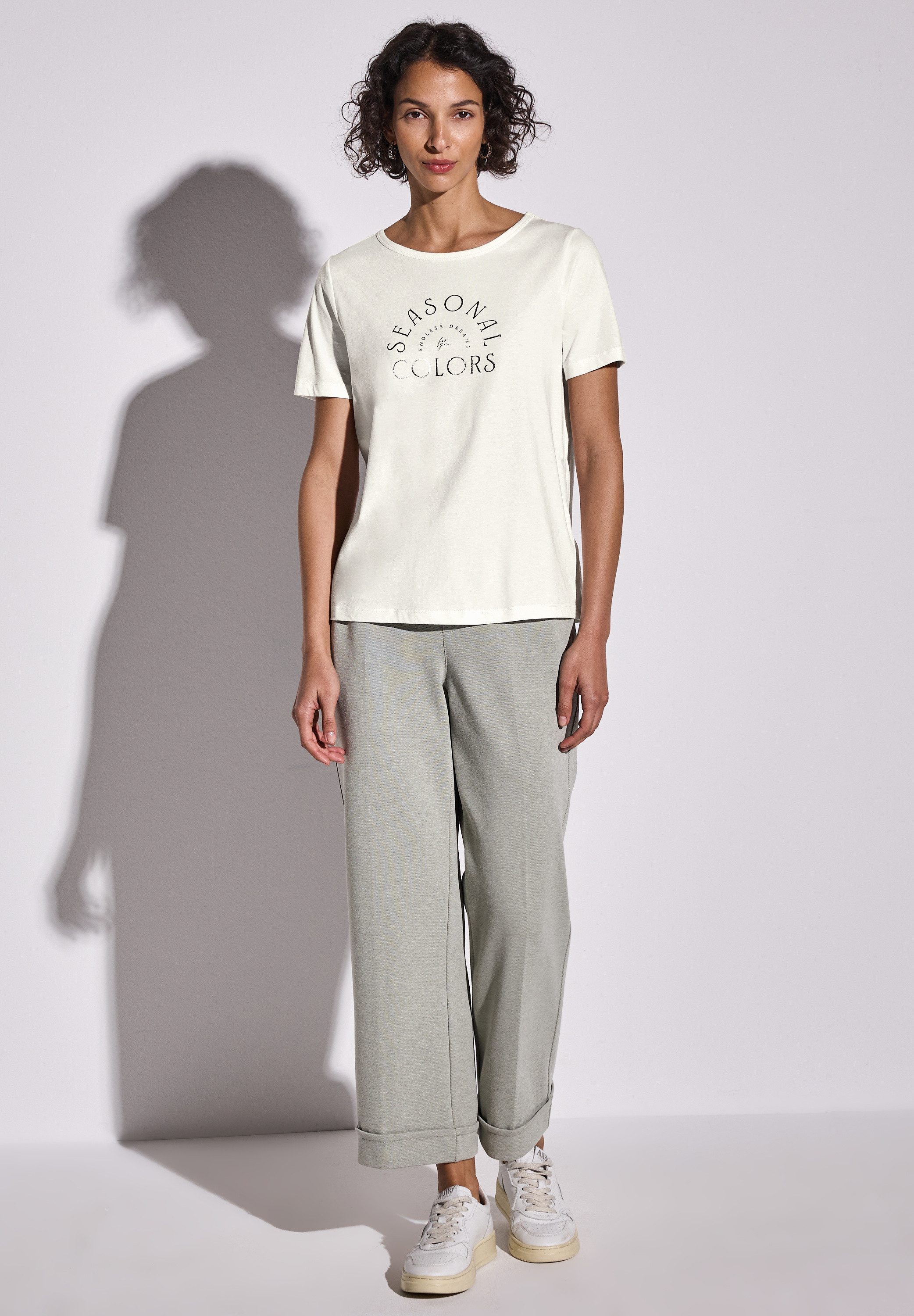 STREET ONE Print-Shirt mit Rundhalsausschnitt