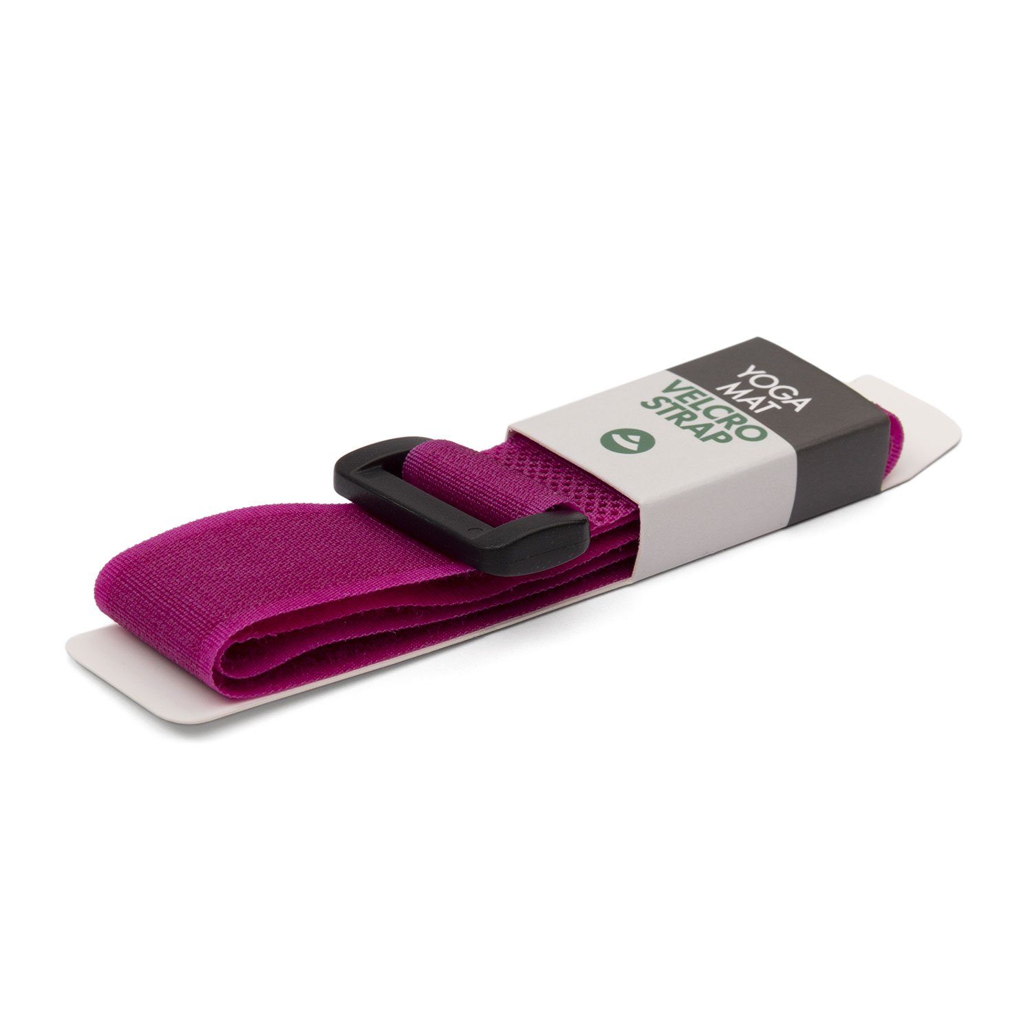 bodhi Yogamatte Yogamatten-Klettband aubergine