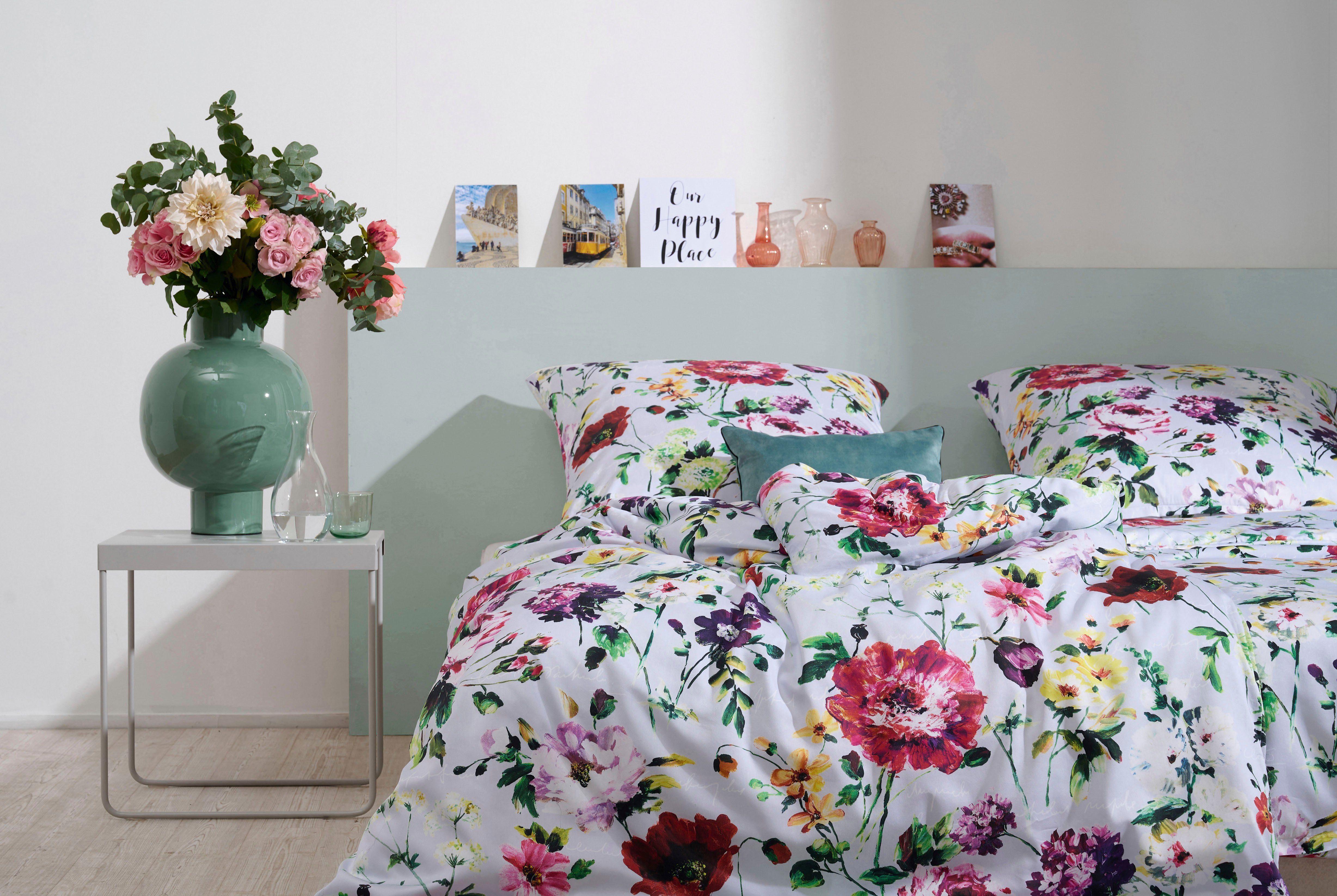 APELT Bettwäsche Emilia Gots, Mako-Satin, 2 teilig, Bio-Baumwolle, Pflegeliecht