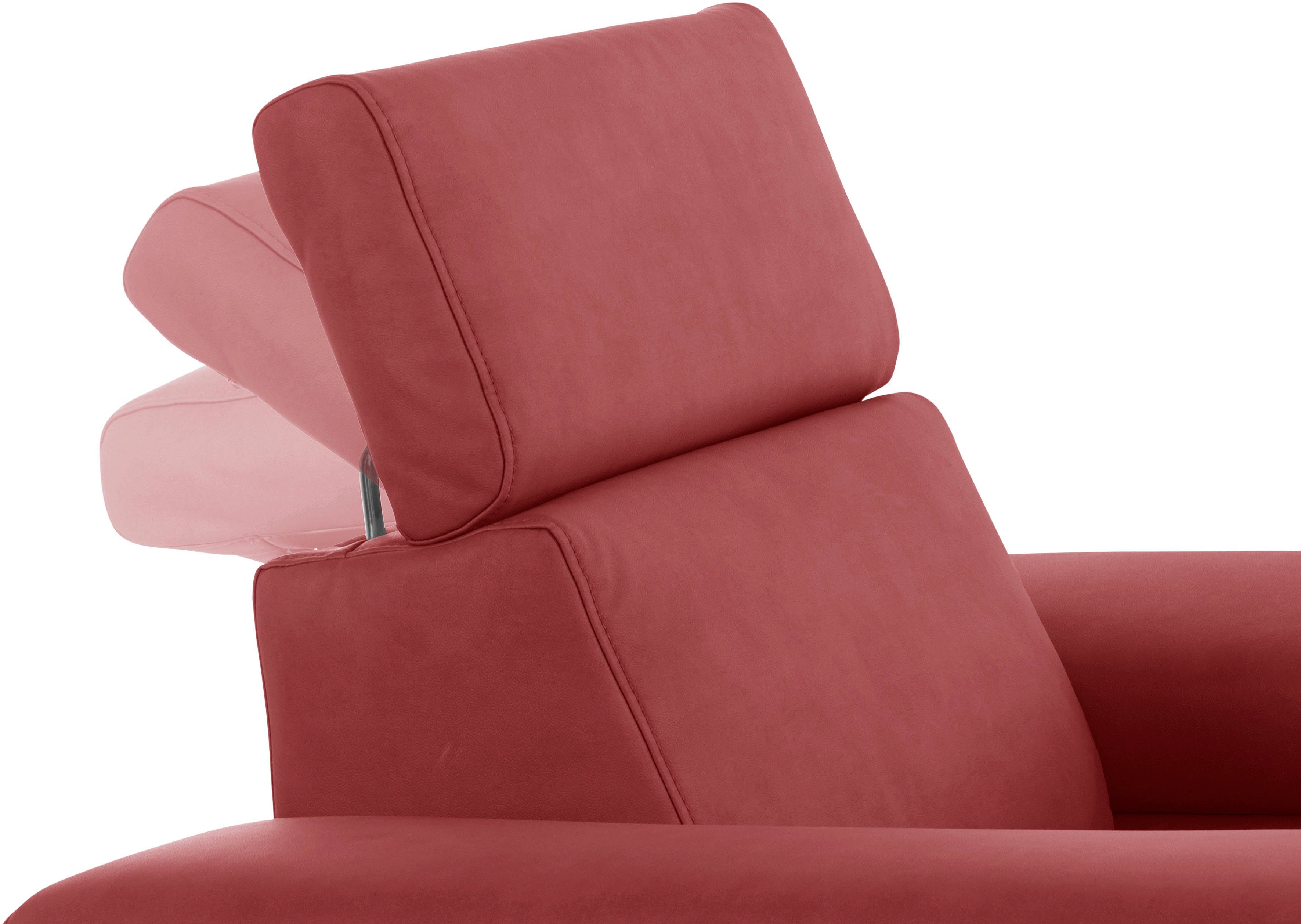 Places of Style Sessel Trapino in Luxus, mit Luxus-Microfaser wahlweise Lederoptik Rückenverstellung