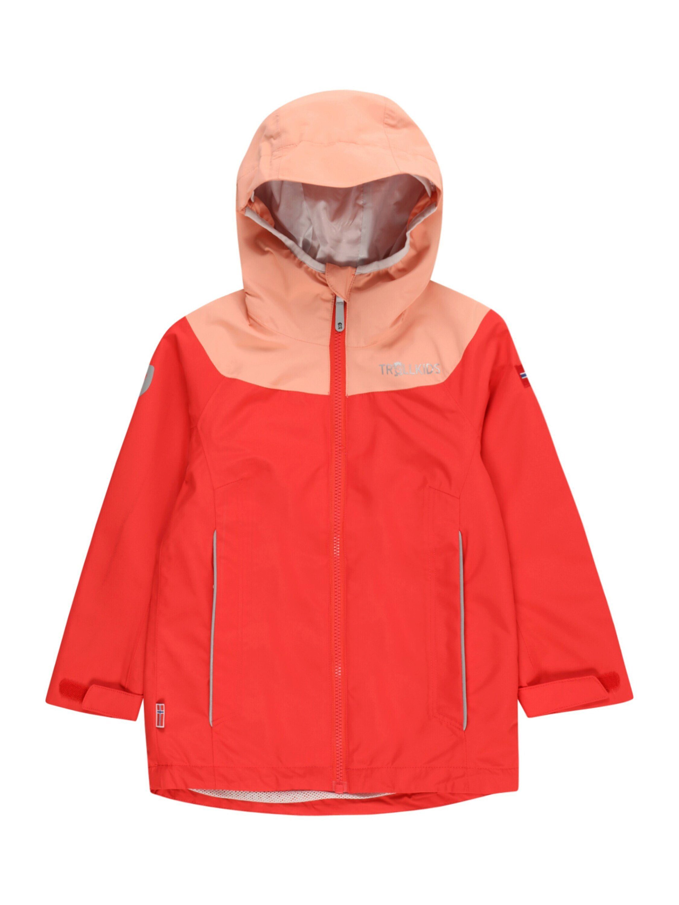 TROLLKIDS Outdoorjacke Bergen (1-St) sweet cherry/dahlia