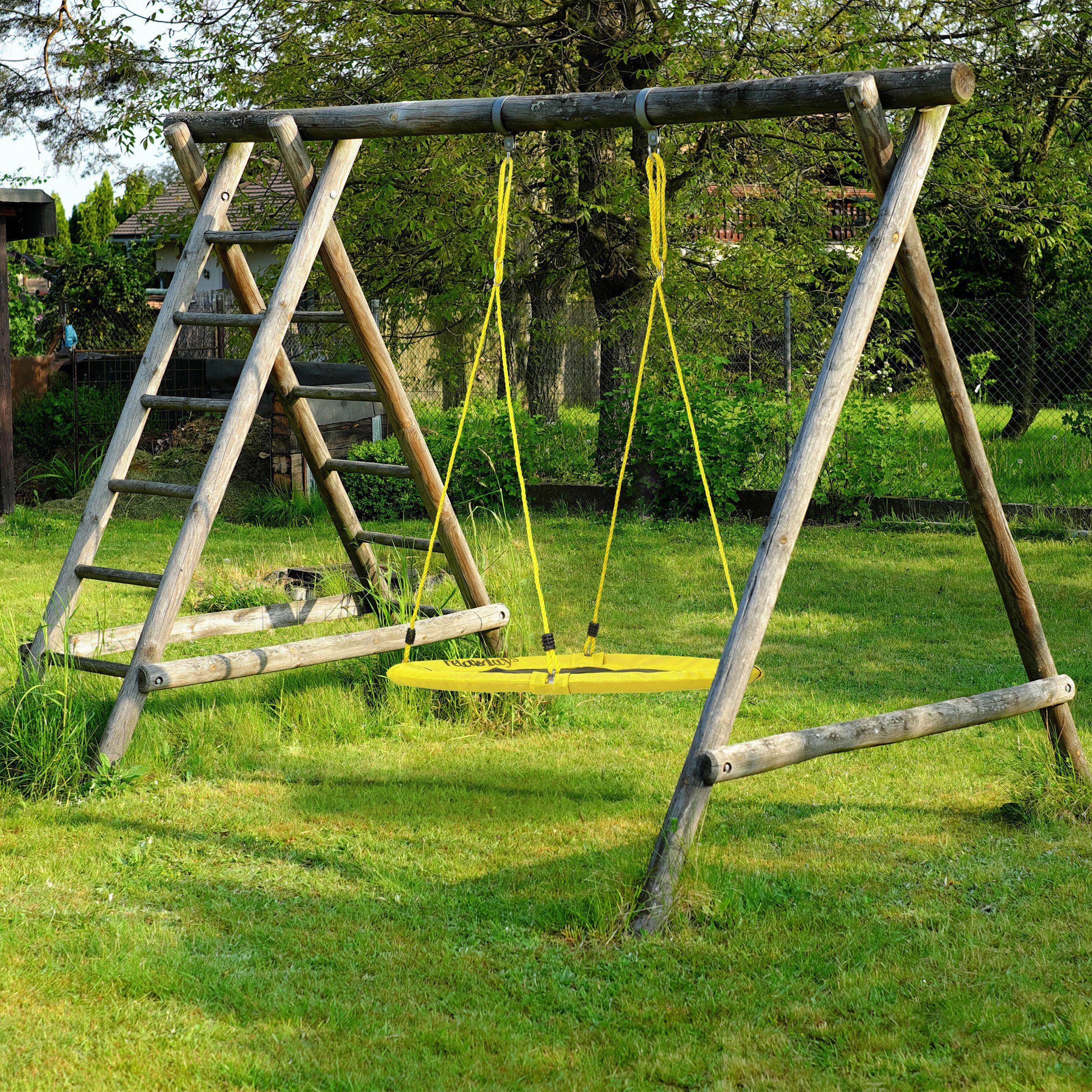 relaxdays Nestschaukel Runde Nestschaukel 90 cm, günstig online kaufen