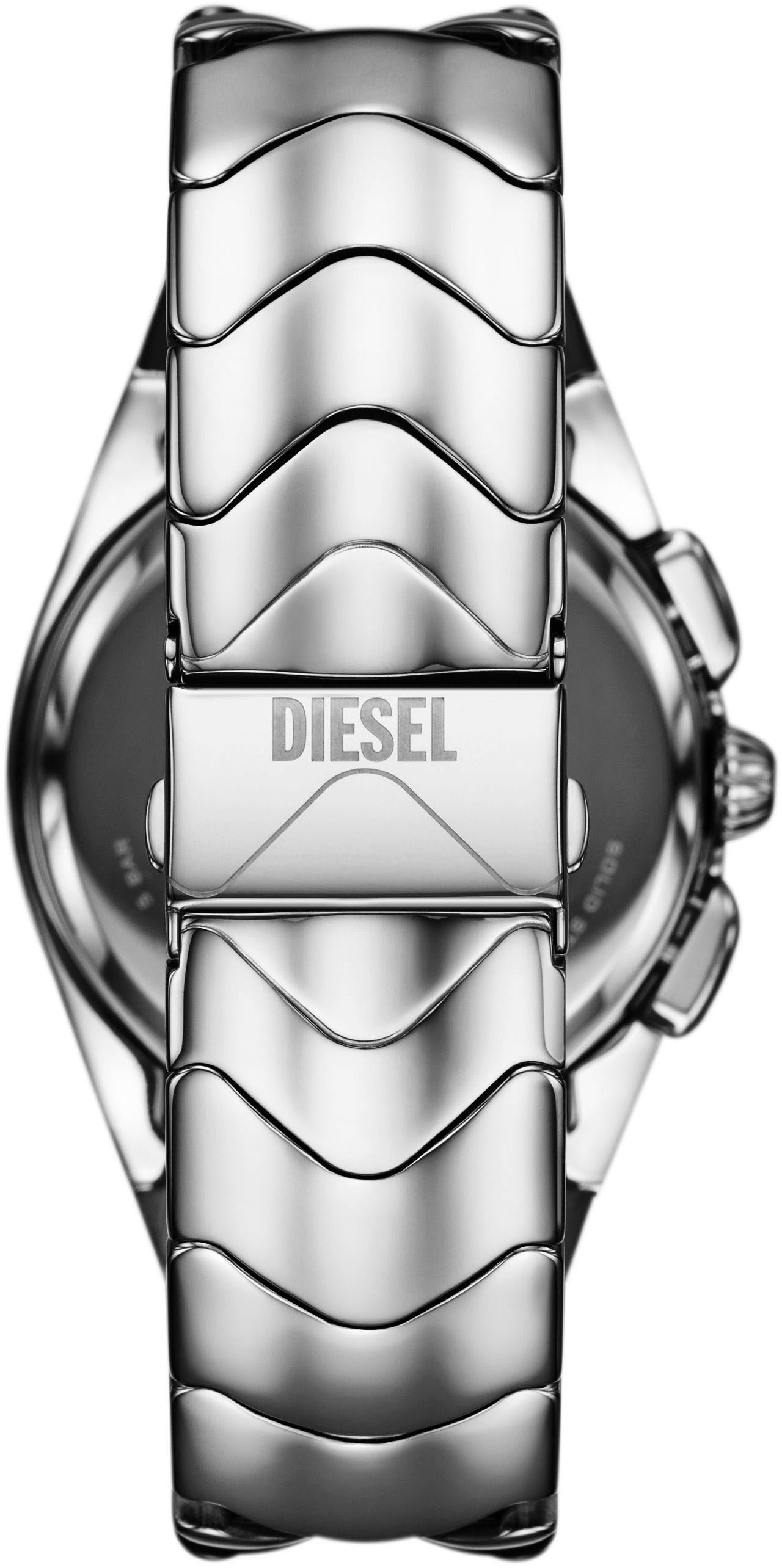 Diesel Chronograph MERCURIAL DZ4683, Quarzuhr, Armbanduhr, Herrenuhr, Edelstahlarmband, Stoppfunktion, Tag