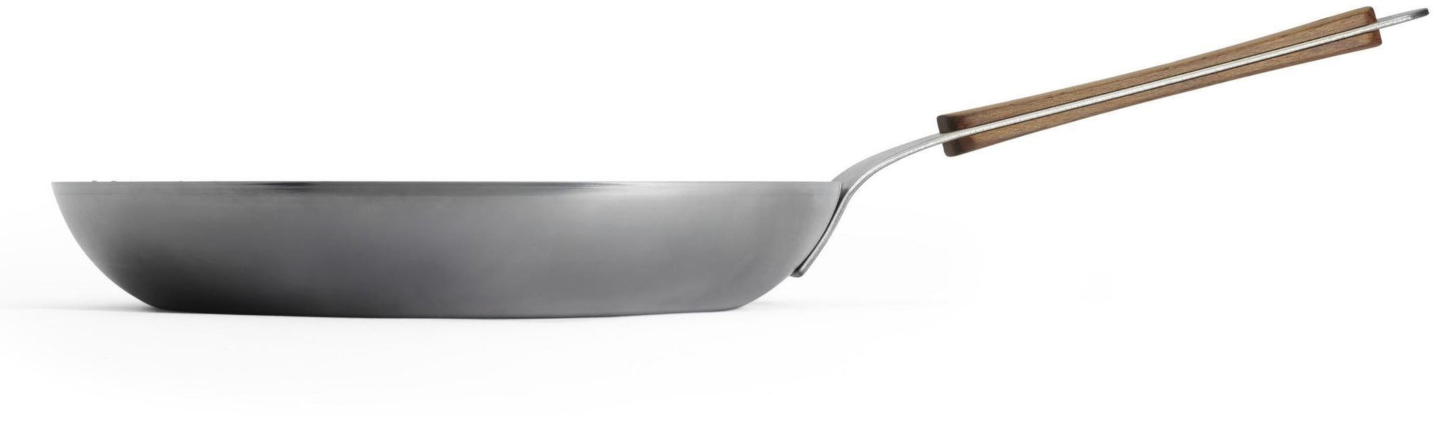 WOLL Bratpfanne Woll Carbon Steel Flachpfanne, Karbon-Stahl (1-tlg), natürlicher Antihafteffekt nach dem Einbrennen