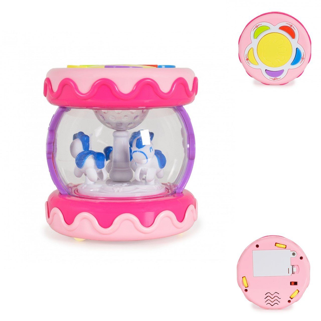 Spielzeug-Musikinstrument Babytrommel Spieluhr