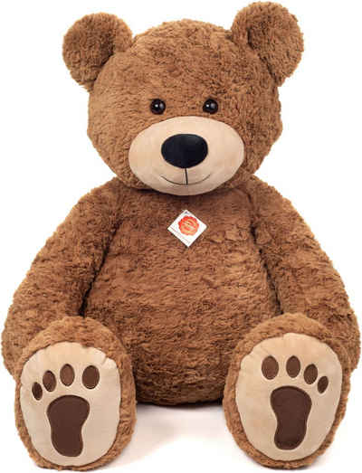 Teddy Hermann® Kuscheltier Teddy sitzend, braun, 75 cm, mit aufgestickten Tatzen