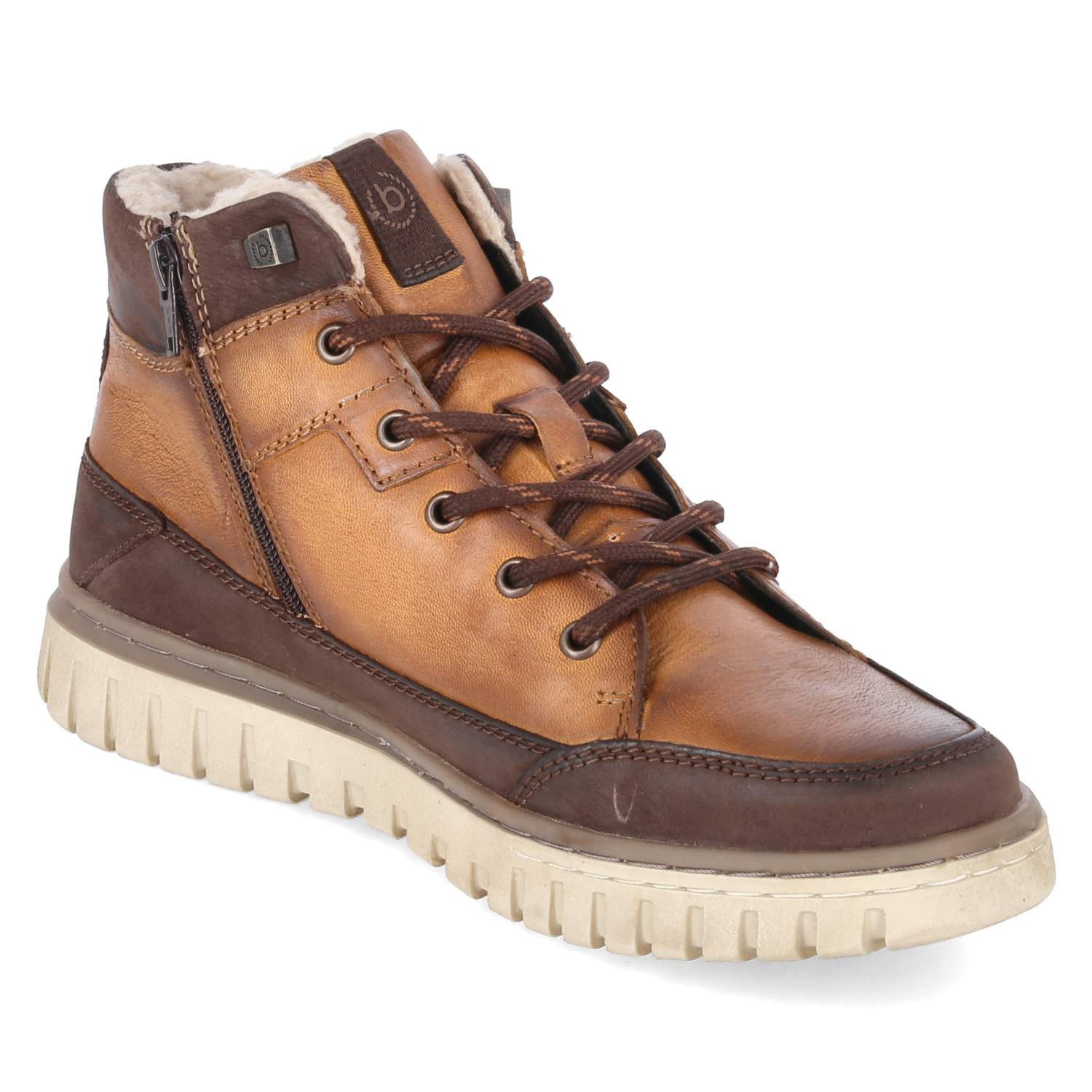 bugatti Bugatti 321ATG523235-6361 Herren Leder brown Schnürstiefel
