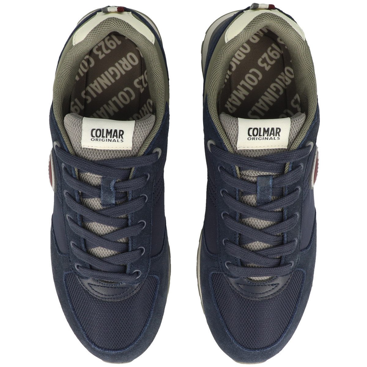 Colmar Travis Authentic Herren Sneaker Turnschuhe, Sportschuhe, Freizeitschuhe, Halbschuhe, Schnürschuhe
