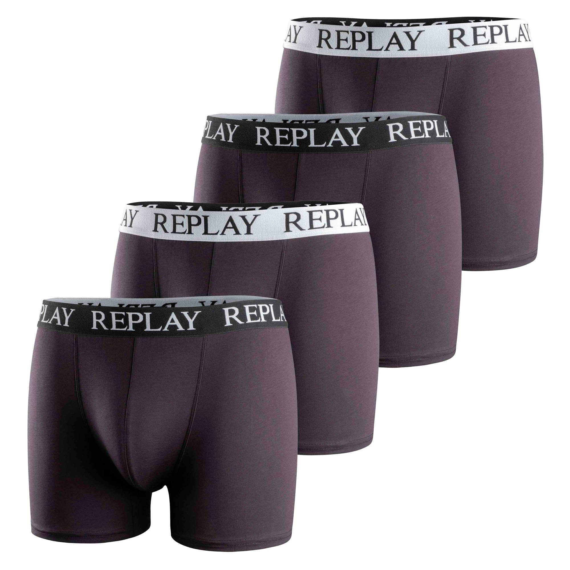 Boxer Herren Boxershort 4er Pack Baumwolle