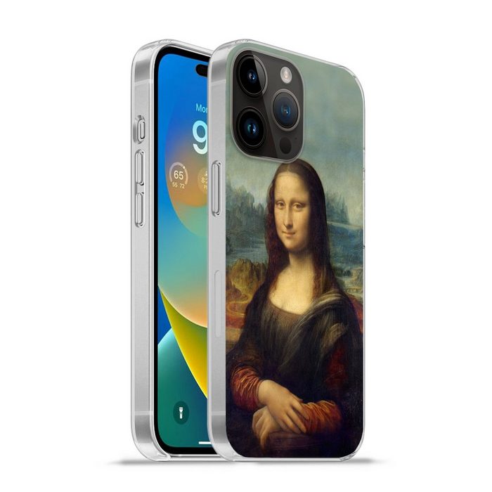 MuchoWow Handyhülle Mona Lisa - Da Vinci - Gemälde Handyhülle Telefonhülle Apple iPhone 14 Pro