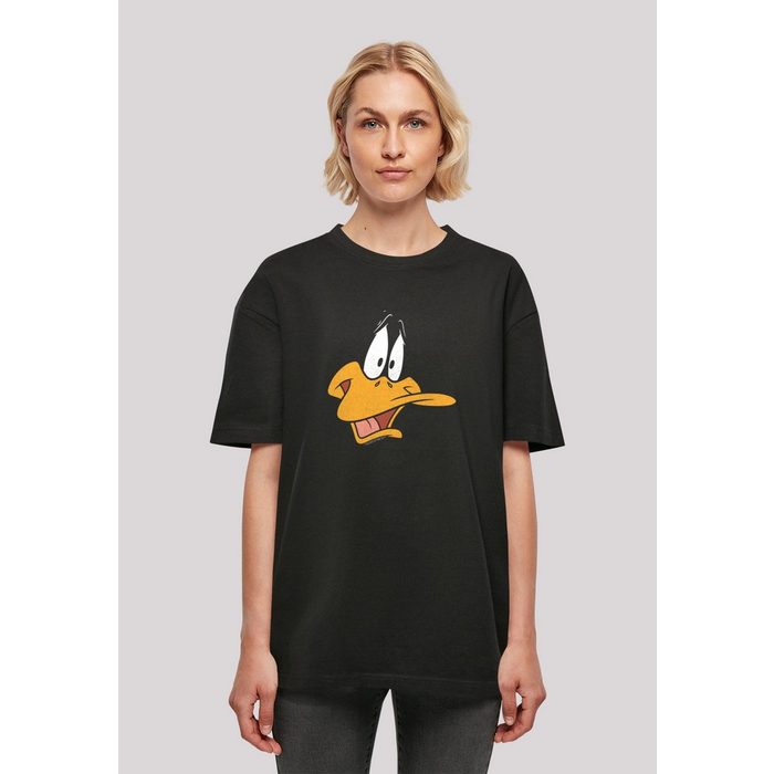 F4NT4STIC T-Shirt Looney Tunes Trickfilm Serie Cartoon Daffy Duck Face