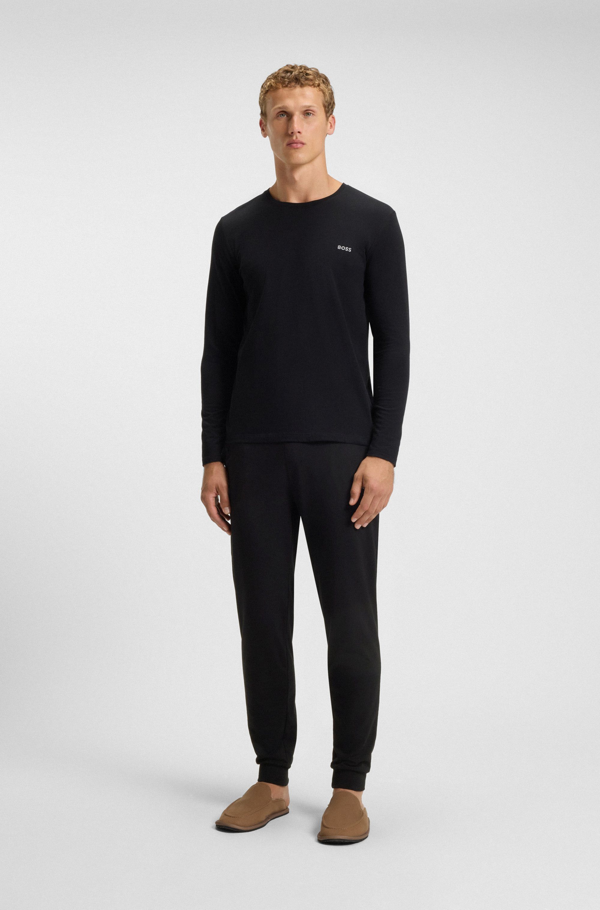 BOSS Sweathose Mix&Match Pants mit BOSS Aufdruck auf dem Kordelzug