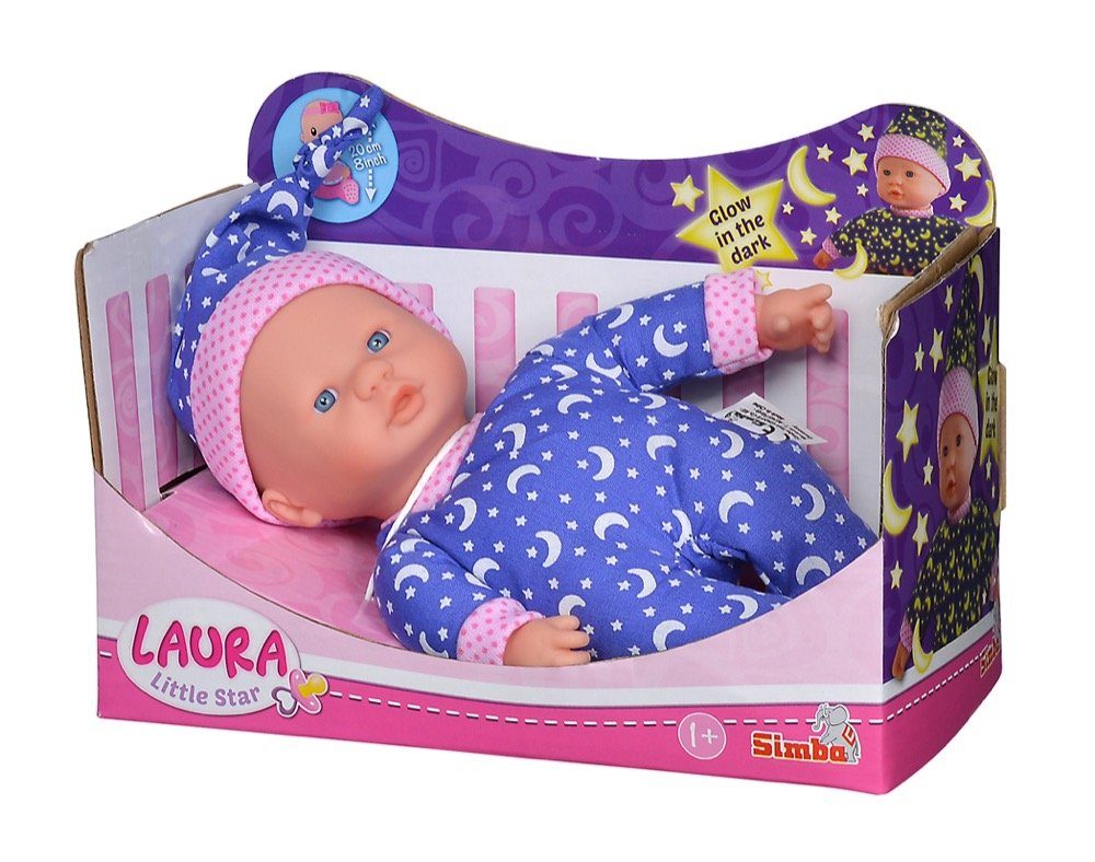 Babypuppe Simba Puppe Babypuppe Laura Kleiner Stern 105010010