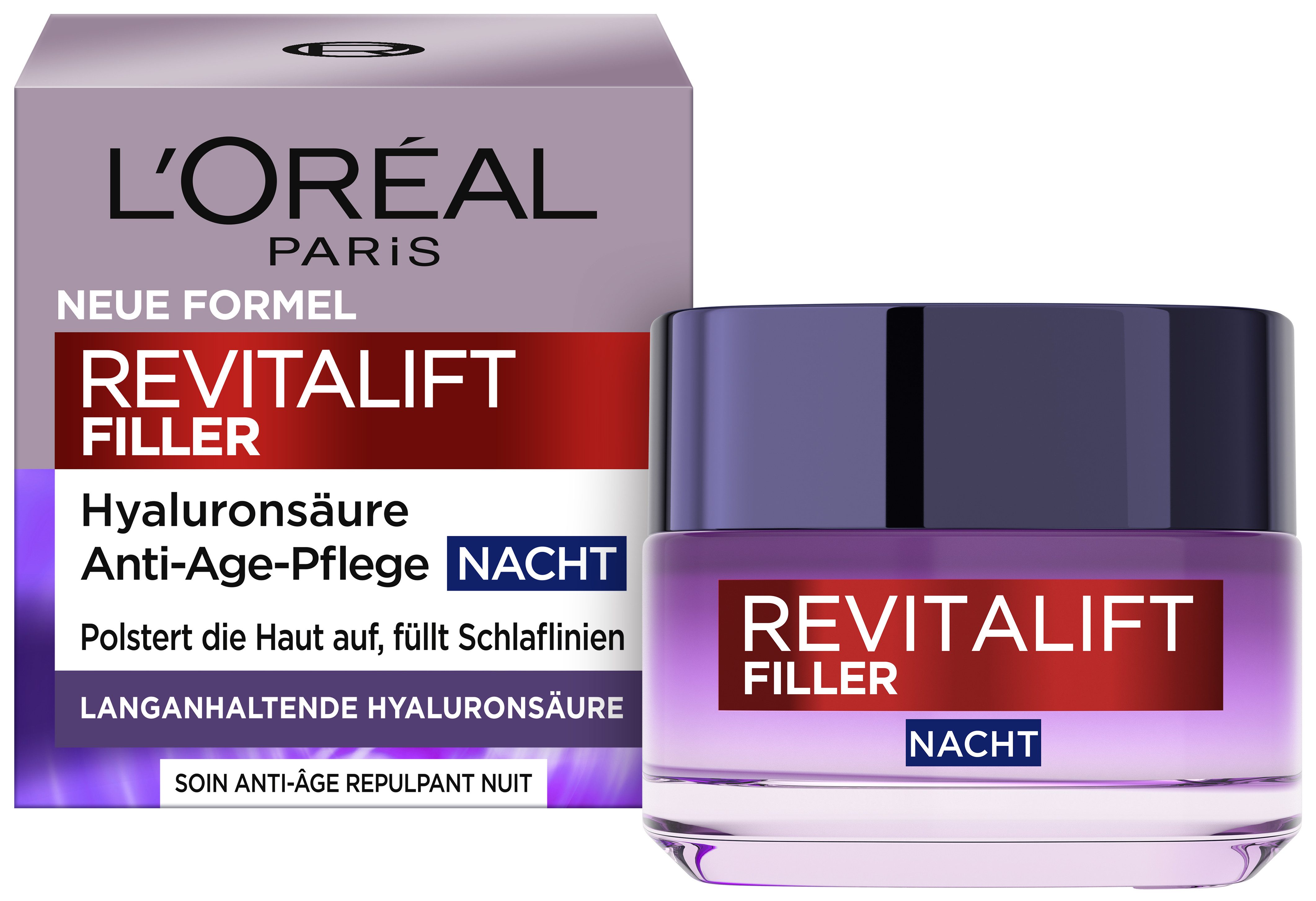 Nachtcreme REVITALIFT FILLER ANTI-AGE PFLEGE NACHT