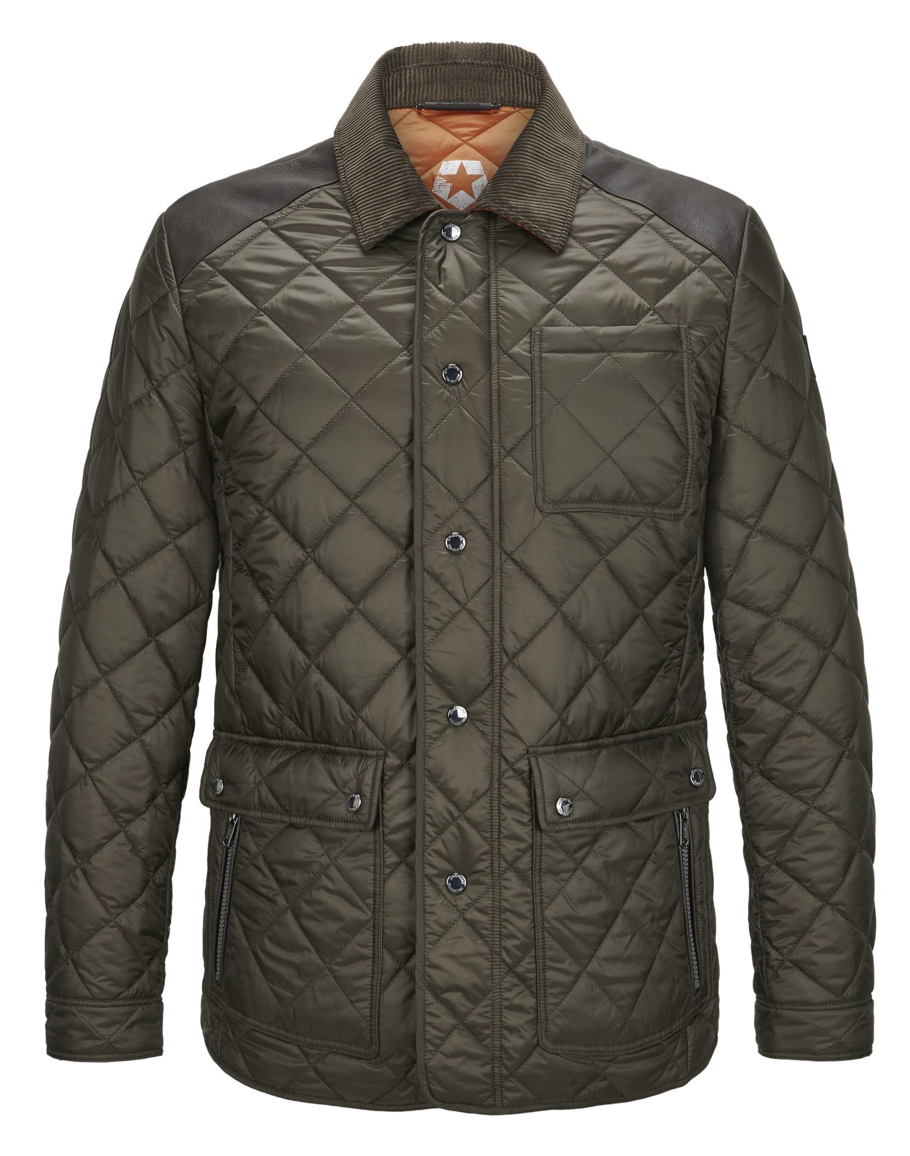 Milestone Steppjacke MSSantos Umlegekragen aus Kord, günstig online kaufen