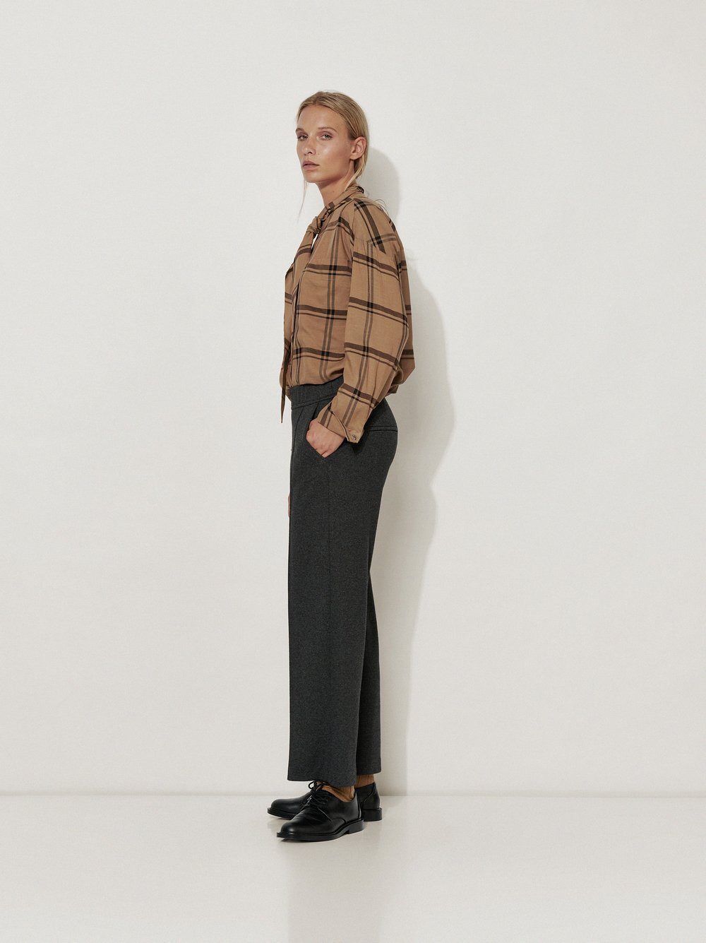 ROSNER Palazzohose May Wide (1-tlg) aus softem Jersey
