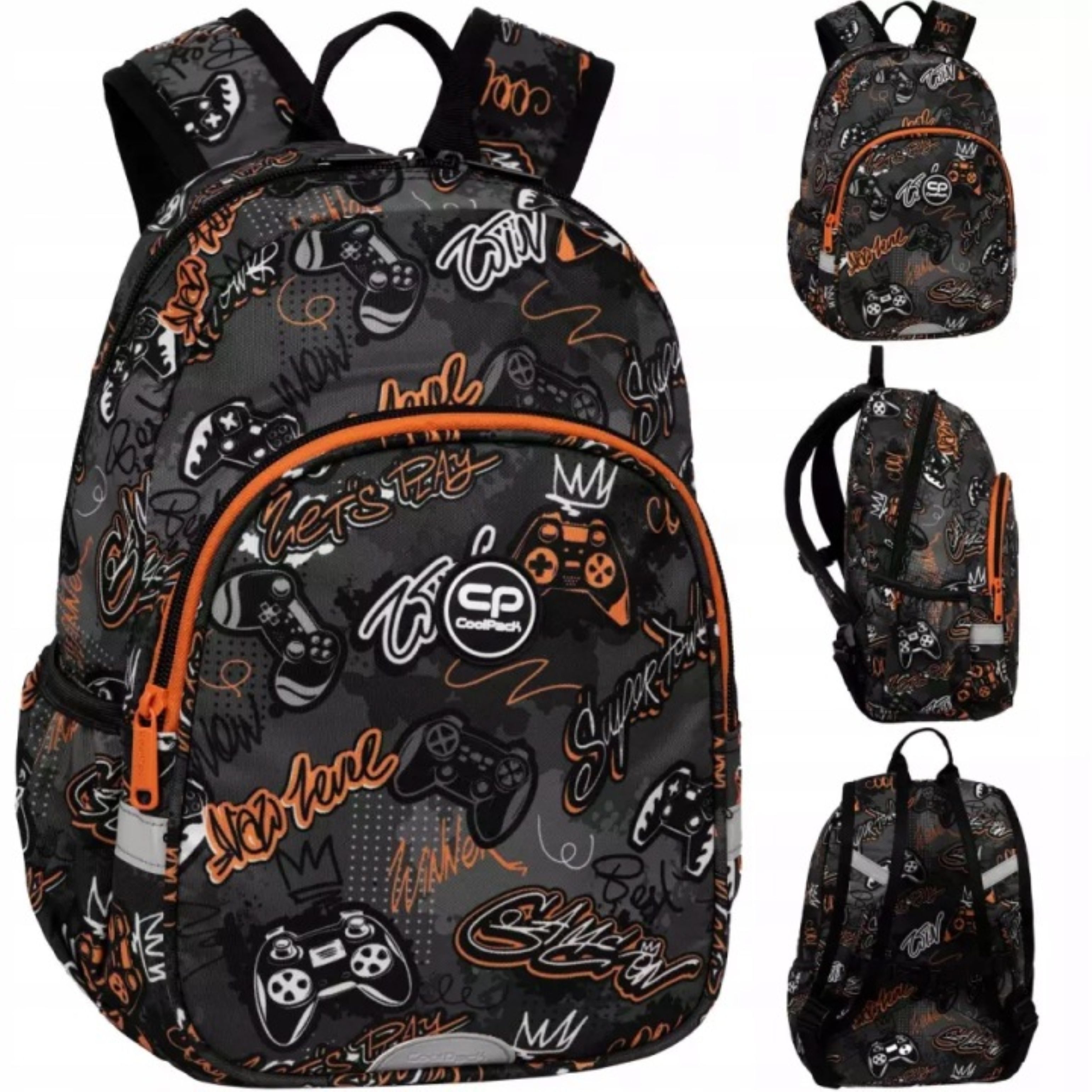CoolPack Schulrucksack CoolPack Toby Rucksack Gamer für Jungen 13" Kindergarten Game (1-tlg)
