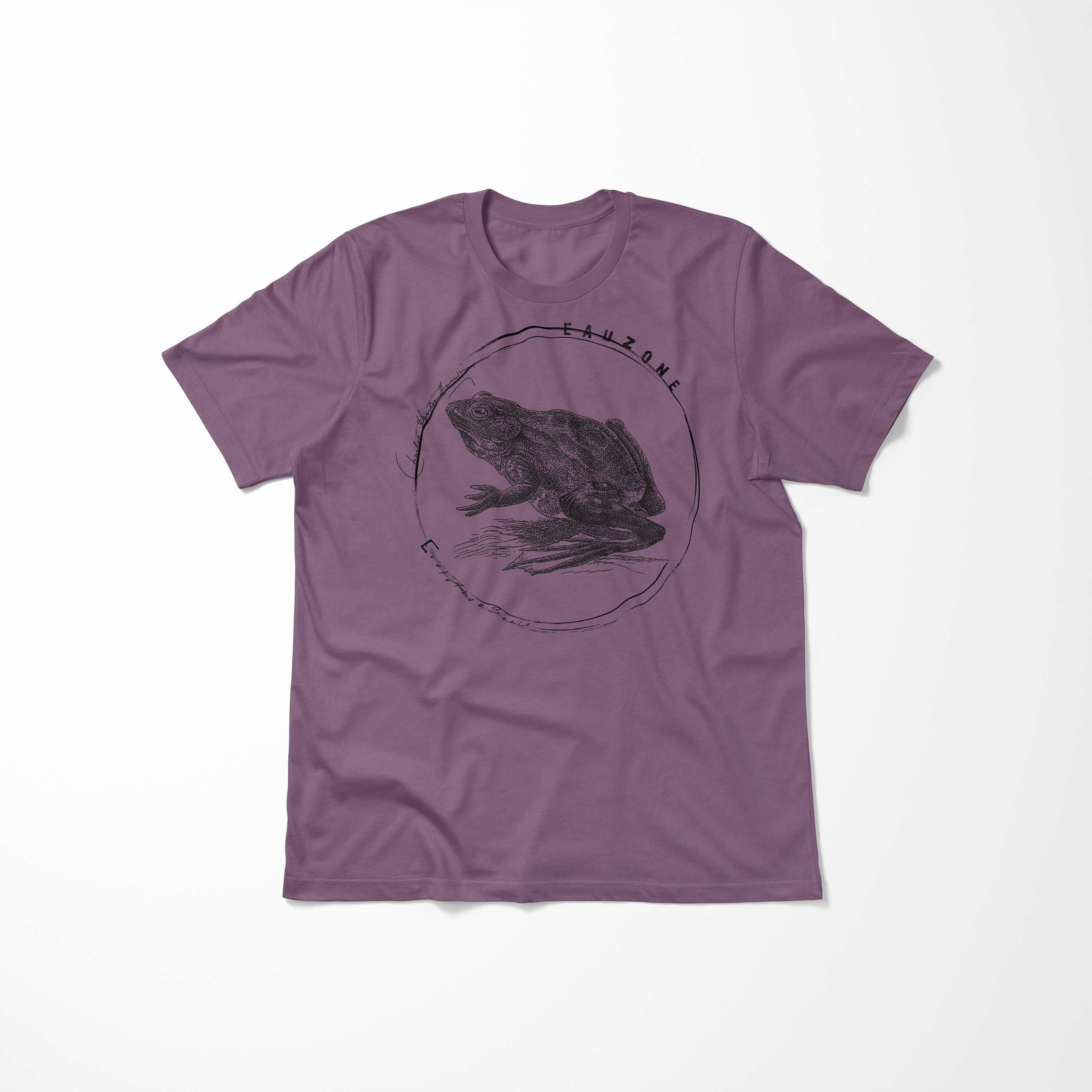 Art T-Shirt Ochsenfrosch Evolution Herren Sinus T-Shirt Shiraz