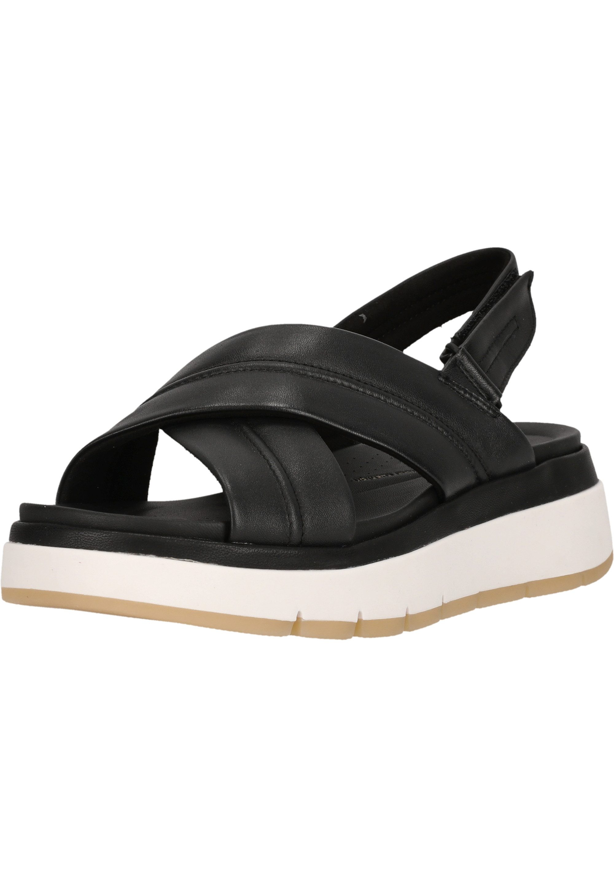 Clarks Tuscan Cross Sandale mit eleganten Crossover-Riemen