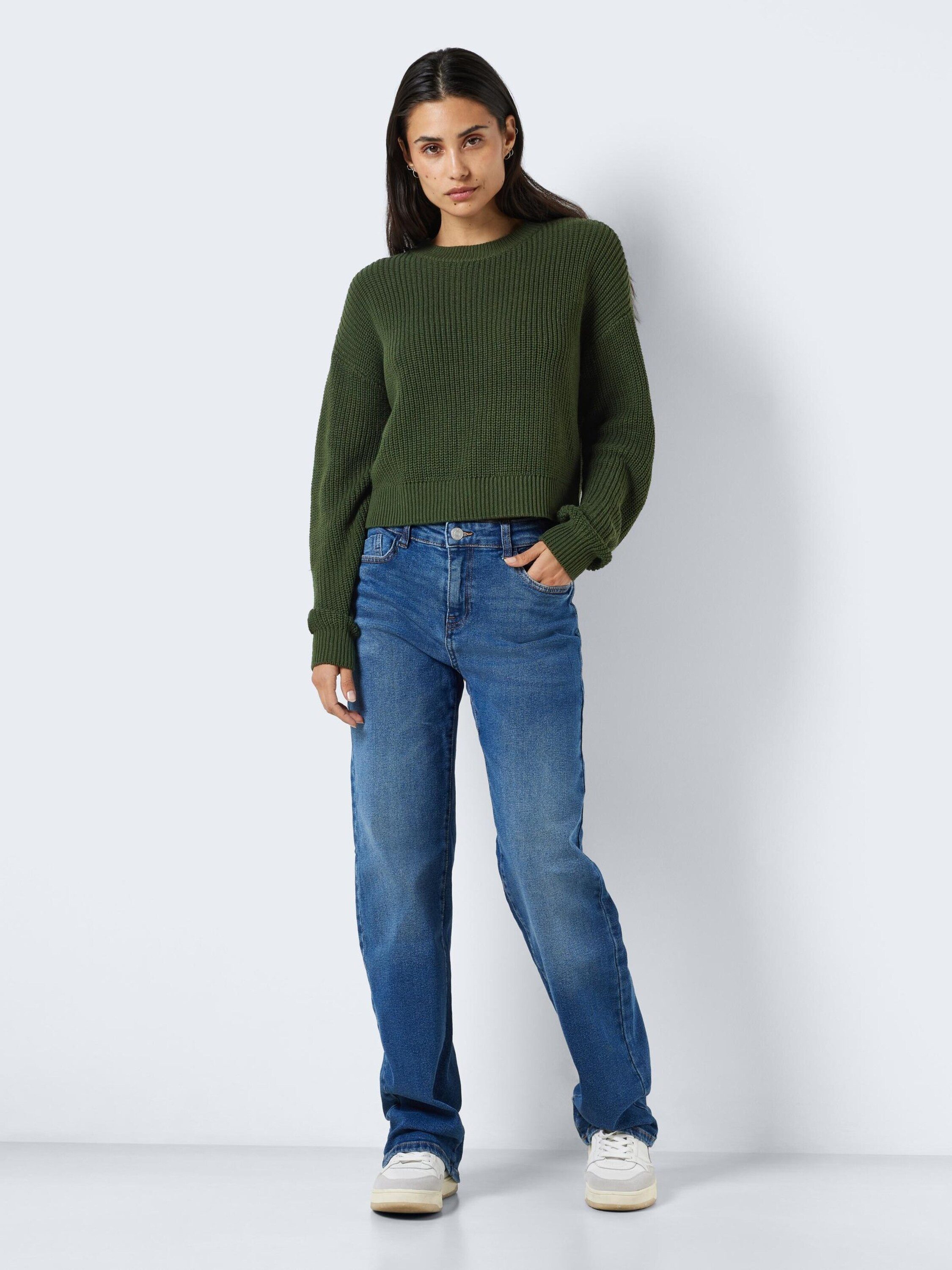 Noisy may Rundhalspullover Maysa (1-tlg) Plain/ohne günstig online kaufen