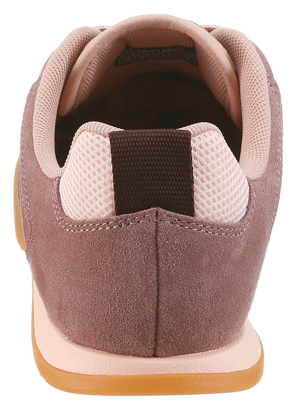 Calvin Klein LOW PRO RUNNER LACEUP MESH SUE Sneaker Runnersneaker, Schnürschuh, Freizeitschuh mit gepolstertem Schaftrand