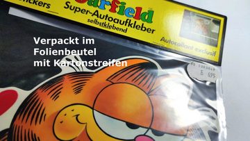 Disney Wandtattoo Garfield LIEBE HMHHHMMM Herz Aufkleber aus 1978 für z.b. Schrank WC Deckel 25 cm, Künstler: Jim Davis