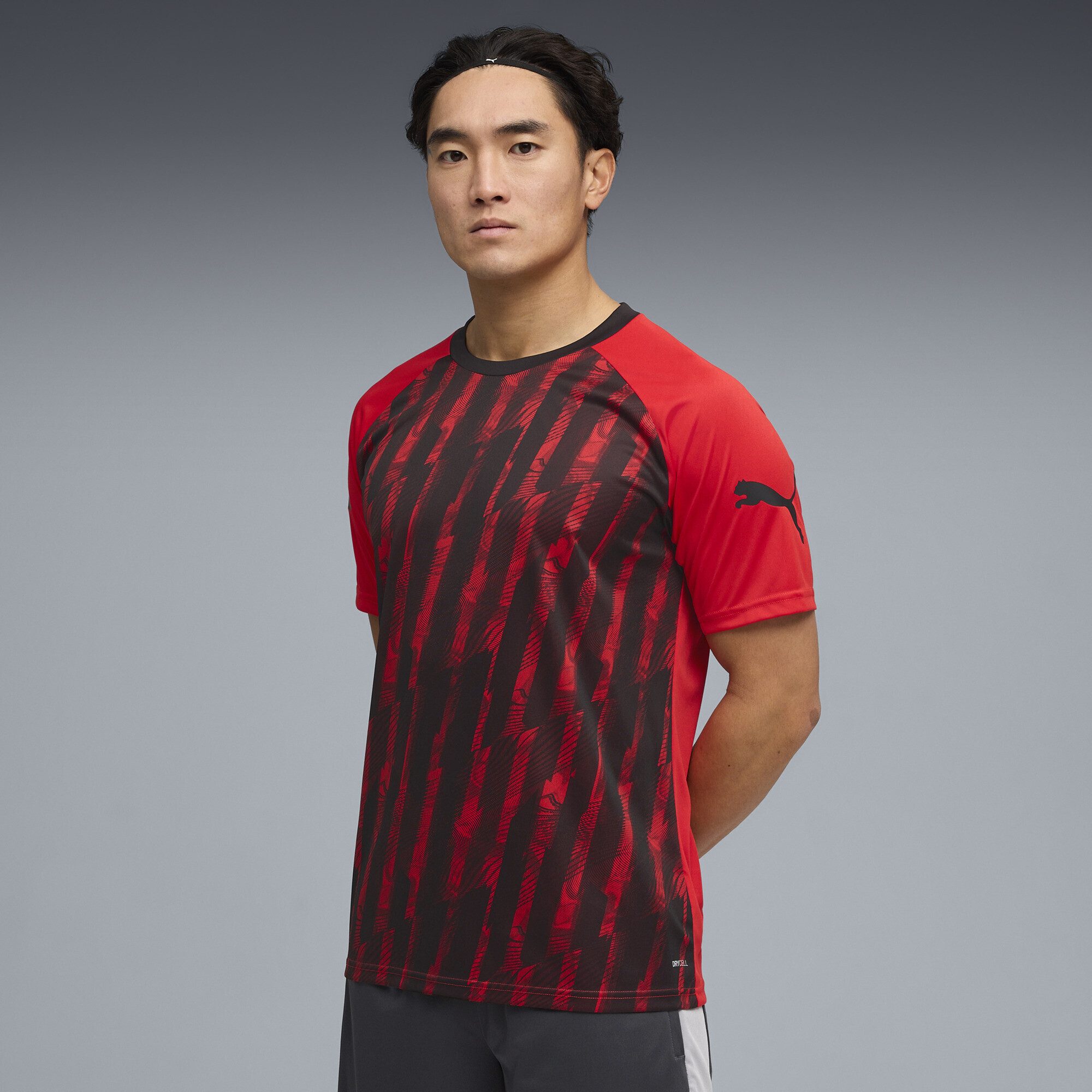 PUMA Trainingsshirt individualLIGA Graphic Fußballtrikot Herren