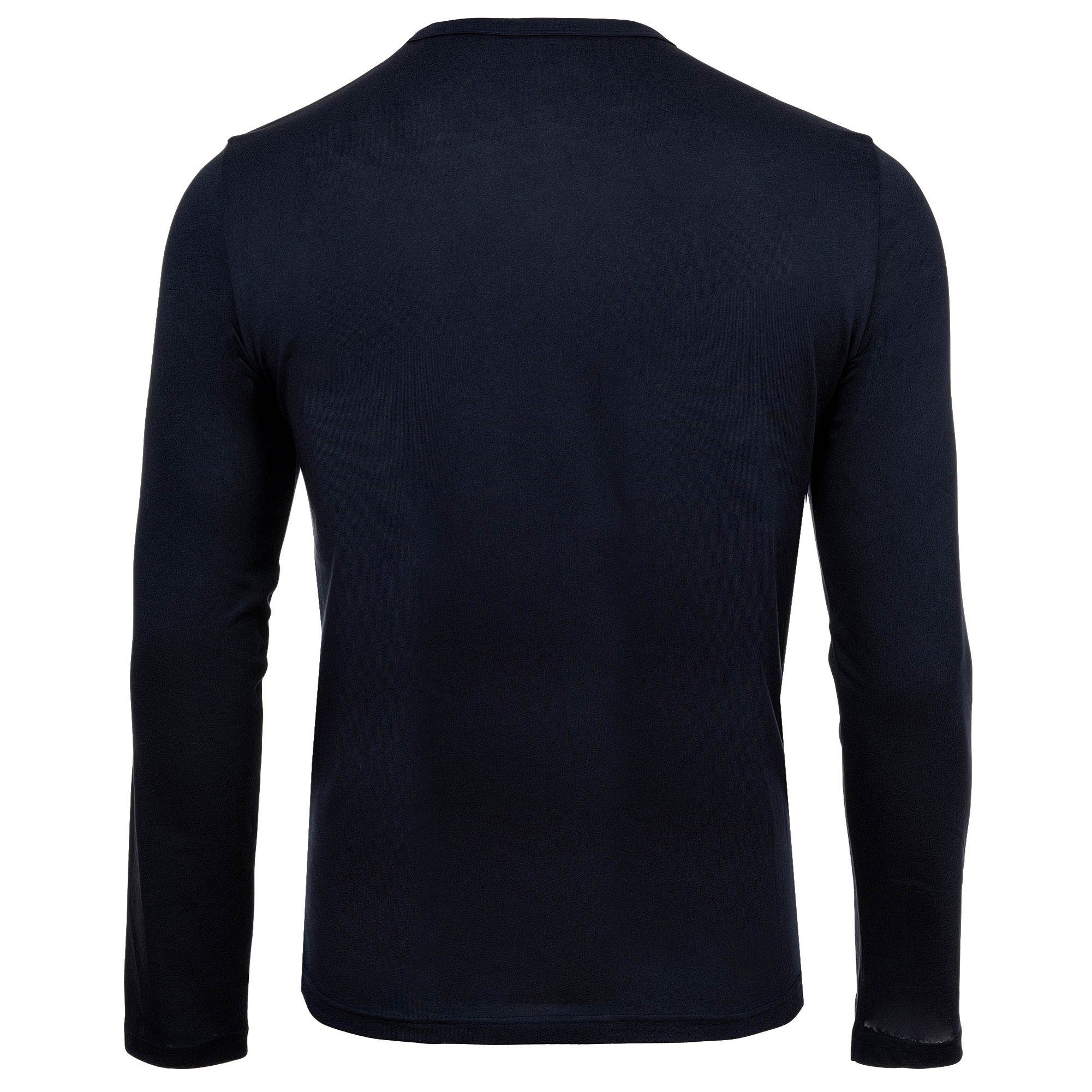 Emporio Armani T-Shirt Herren Longsleeve 1er Pack Baumwolle Pure Cotton (Packung, 1er Pack)