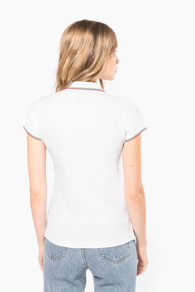Kariban Poloshirt Damen Piqué Poloshirt Kurzarm