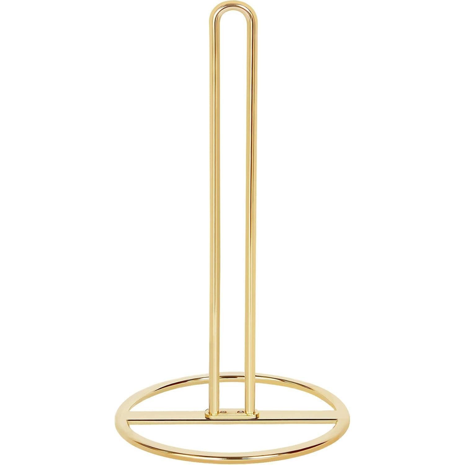 LuxusKollektion Küchenrollenhalter Küchenrollenhalter Gold Stehend, (1-St)