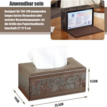 RefinedFlare Papiertuchbox Kleenex-Box, hochwertige Taschentuchbox – verschiedene Stile