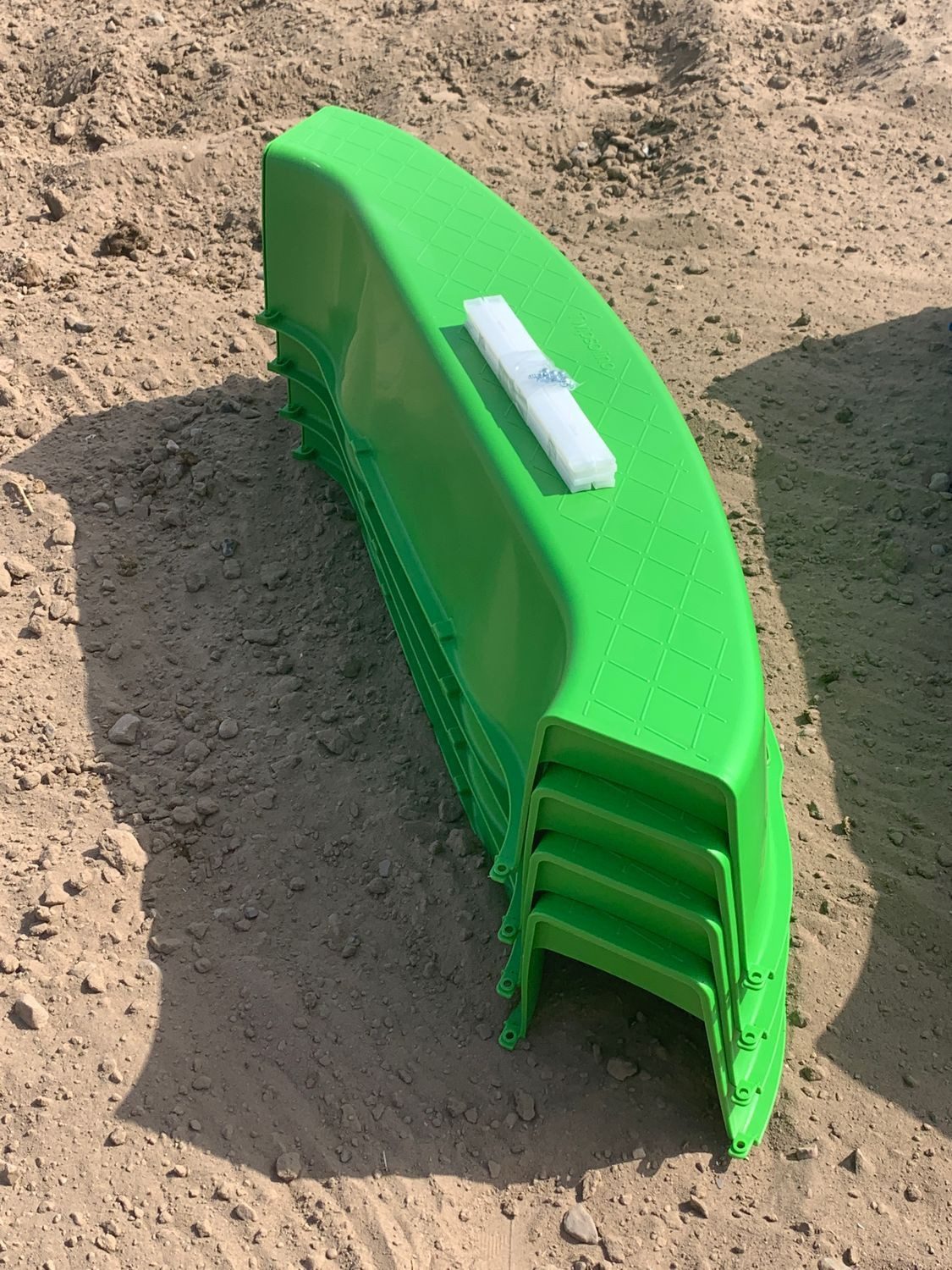 Teterower Kunststoffe GmbH & Co. KG Sandkasten Seitenteil für Sandkasten grün