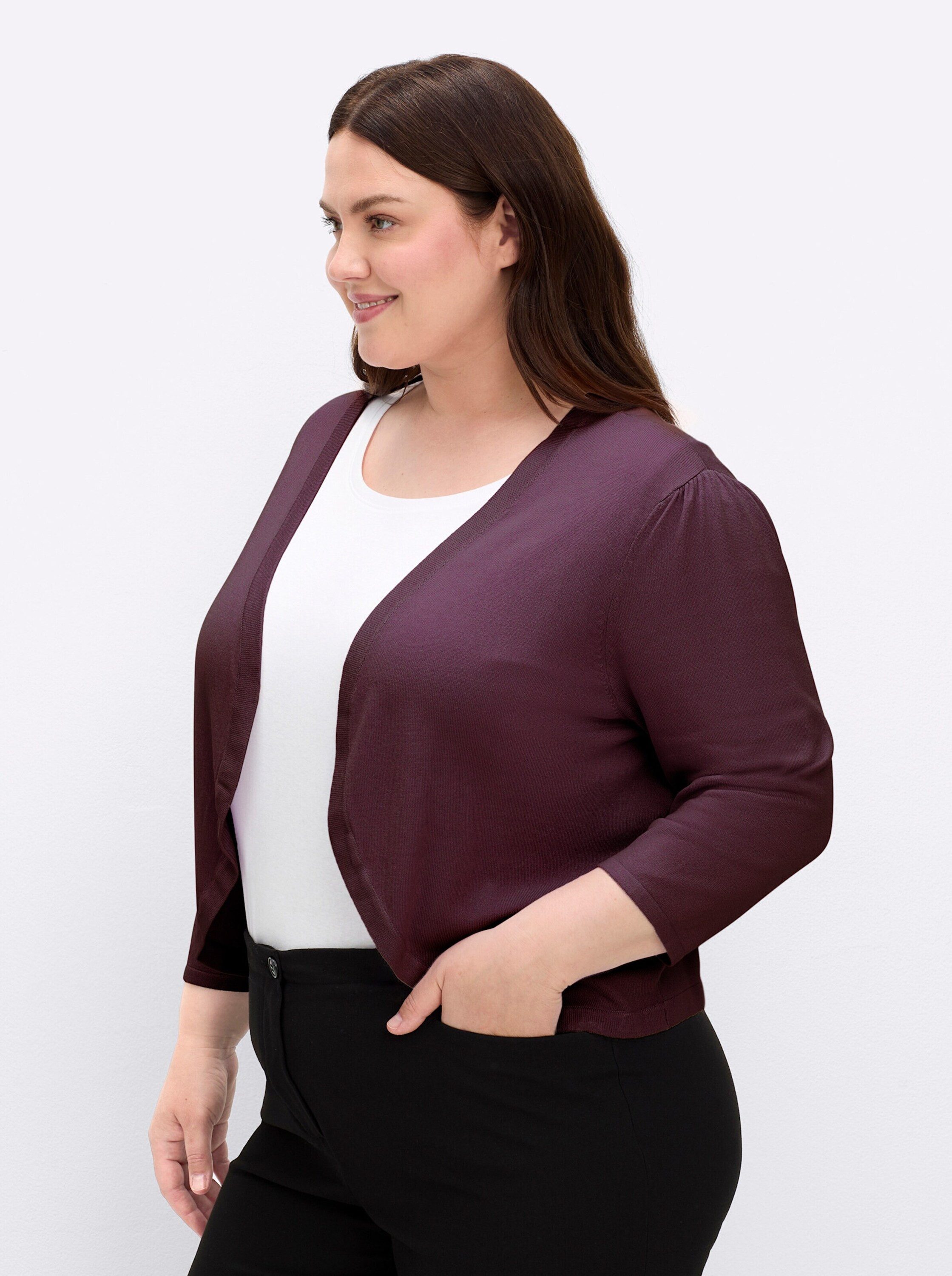 Witt Strickjacke Bolero 3/4-Arm Jersey