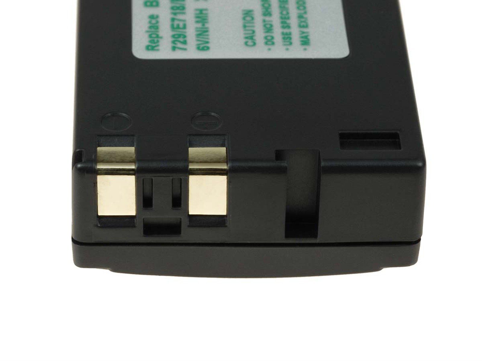 Powery Akku für Canon Typ BP-711 Kamera-Akku 2100 mAh (6 V)