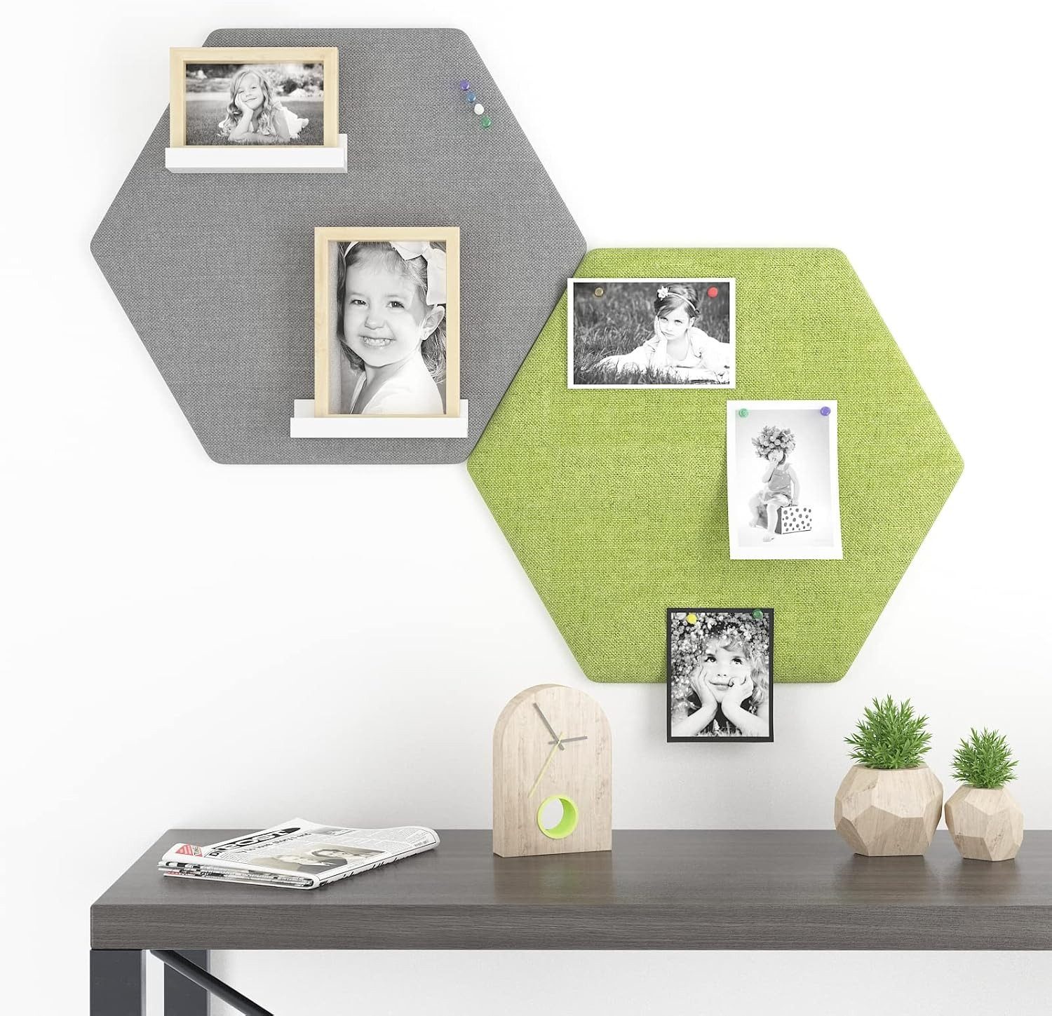 LA CUTE Pinnwand Sechseckige Pinnwand-Set – günstig online kaufen