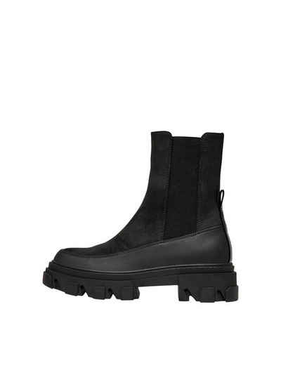 ONLY Boots mit Plateau Absatz Chunky Півчобітки Schuhe ONLTOLA Stiefel (2-tlg) 4402 in Schwarz